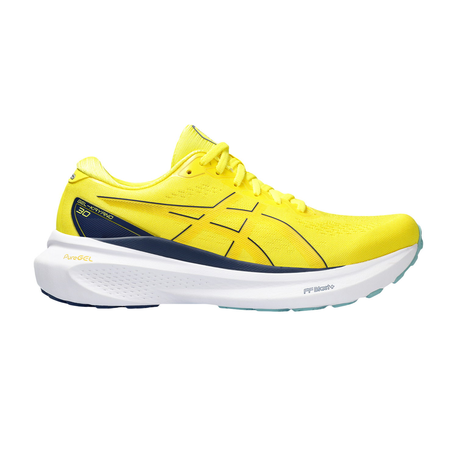 Asics Gel Kayano 30 - Bright Yellow/Blue Expanse