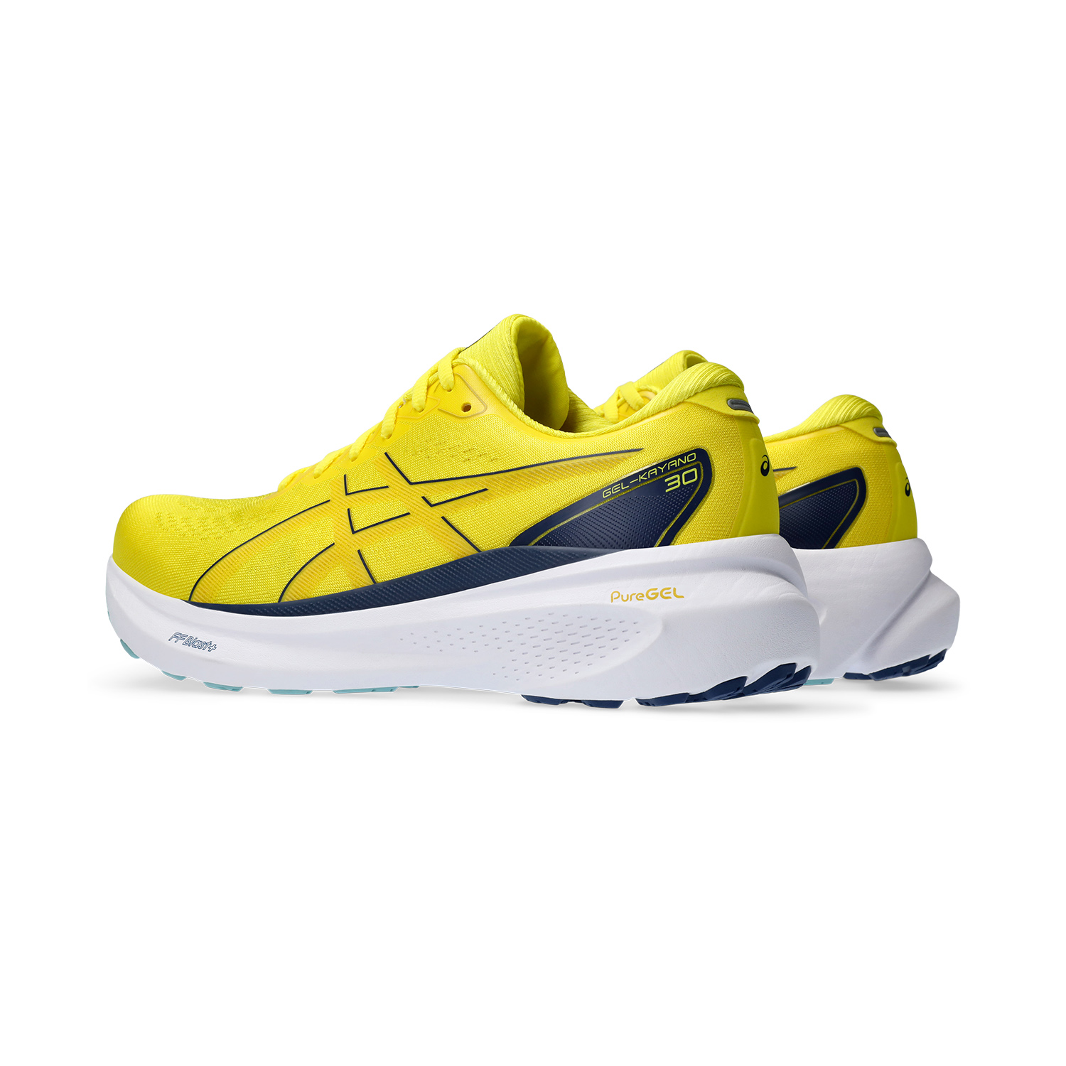 Asics Gel Kayano 30 - Bright Yellow/Blue Expanse