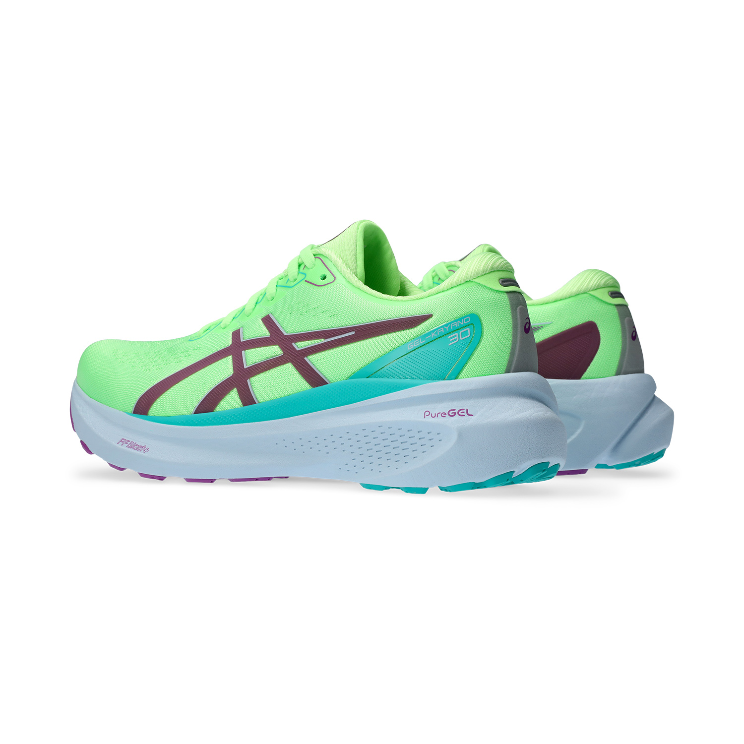 Asics Gel Kayano 30 Lite Show - Lite Show/Illuminate Green