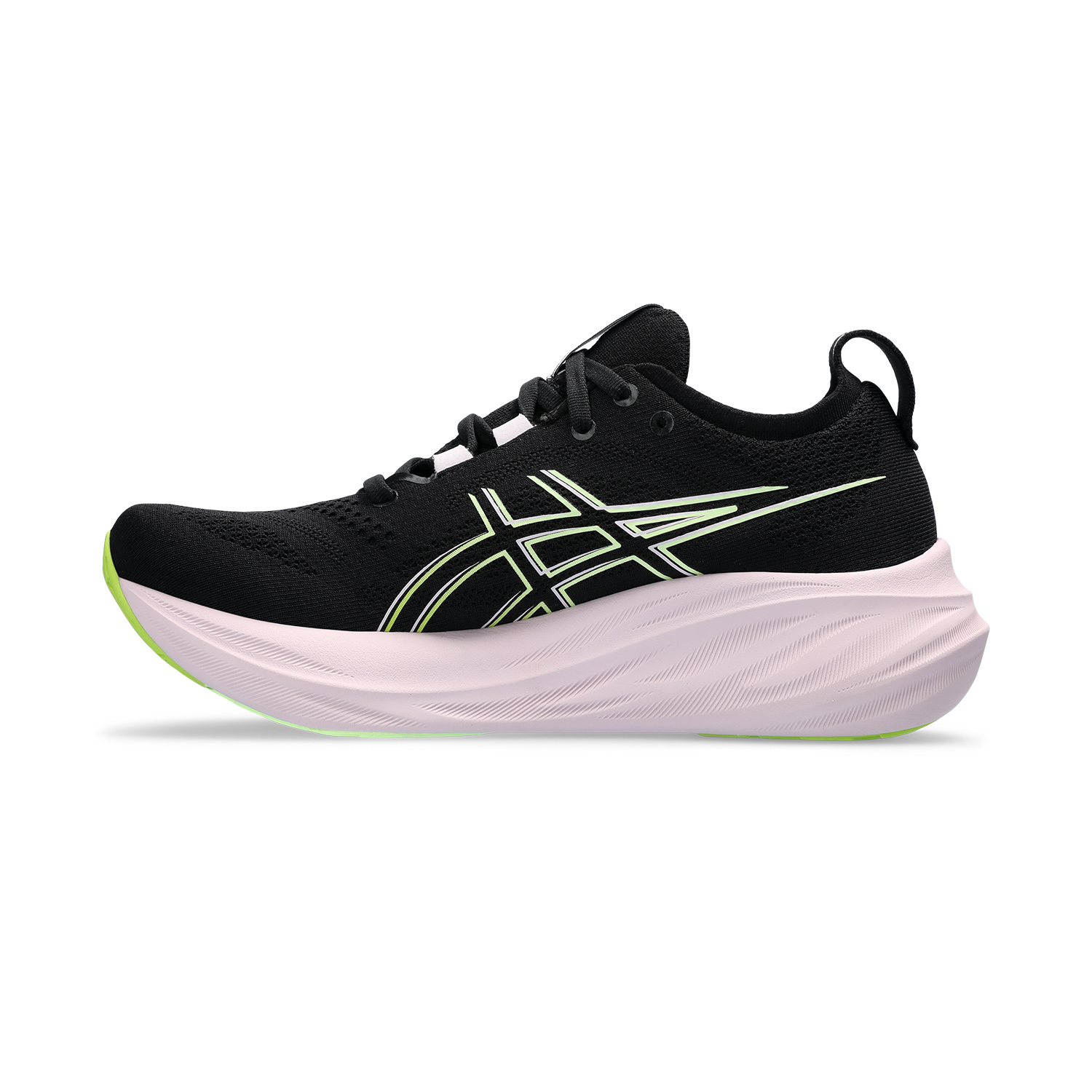 Asics Gel Nimbus 26 - Black/Neon Lime