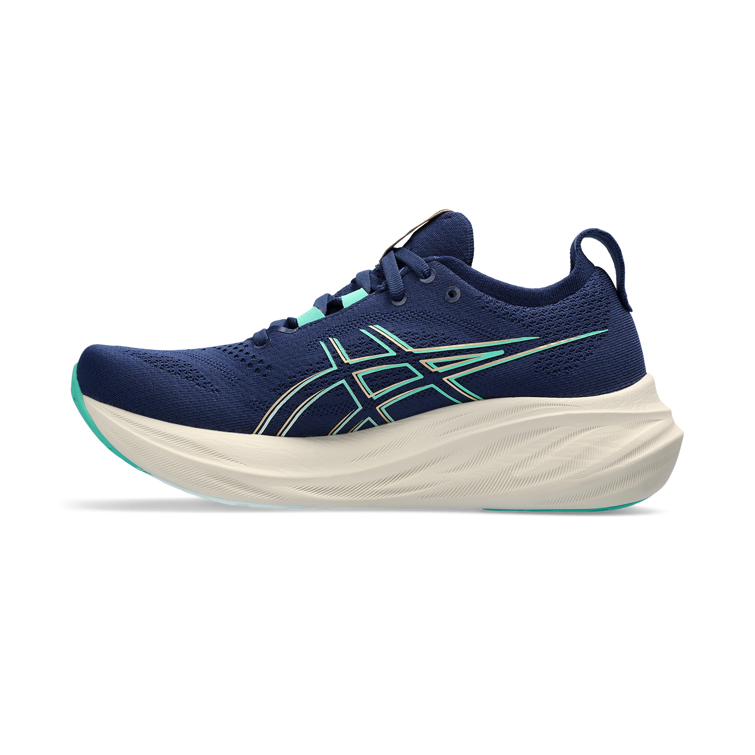 Asics Gel Nimbus 26 - Blue Expanse/Aurora Green