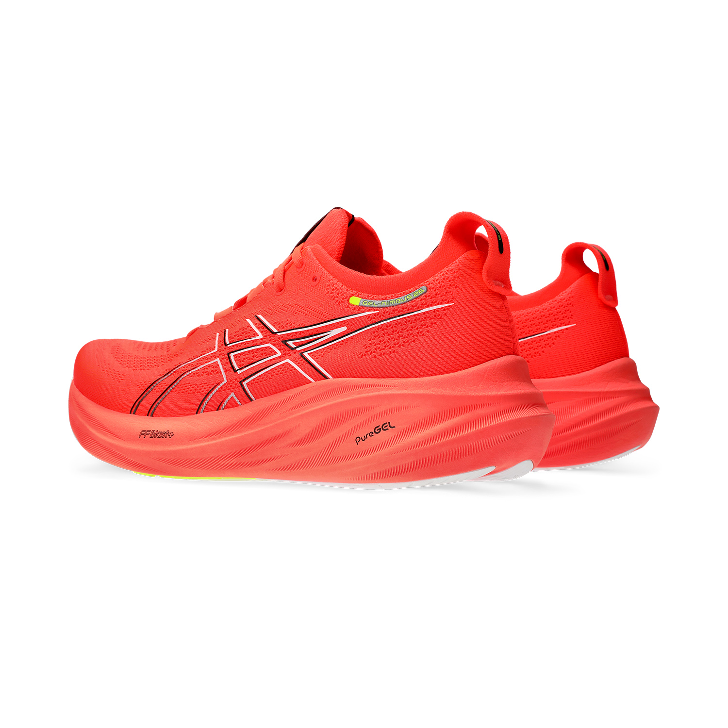 Asics Gel Nimbus 26 - Sunrise Red/Black