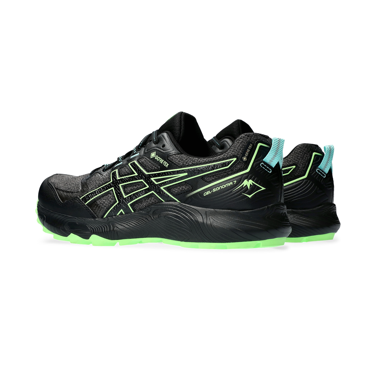 Asics Gel Sonoma 7 GTX - Black/Illuminate Green