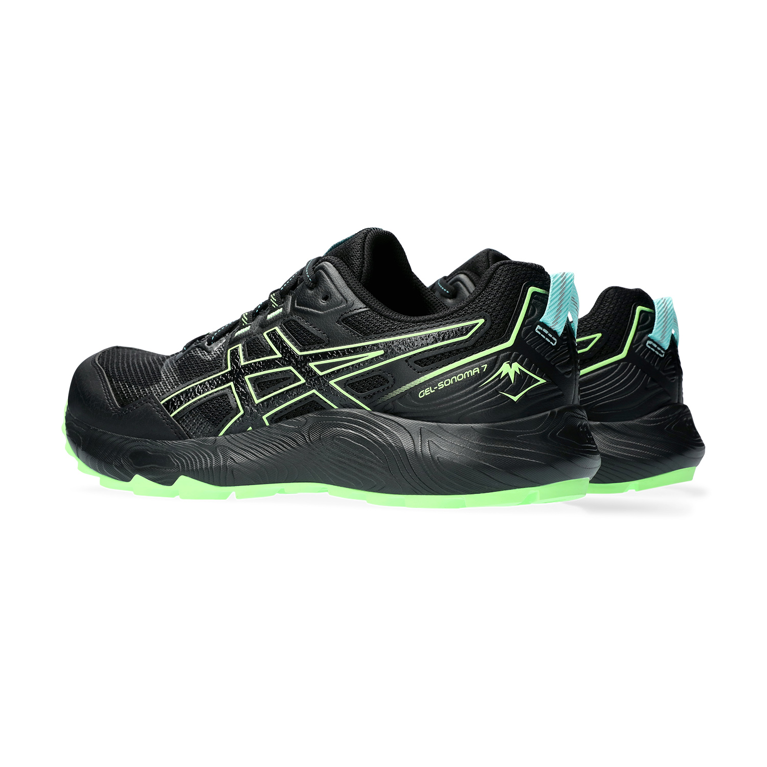 Asics Gel Sonoma 7 - Black/Illuminate Green