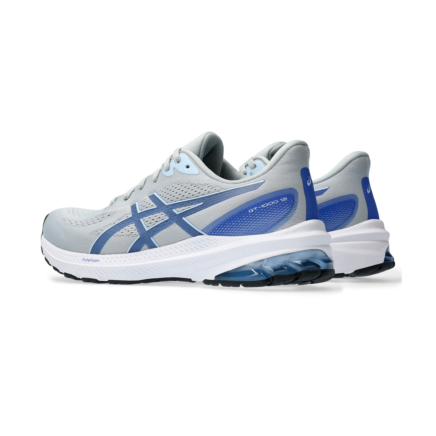 Asics GT 1000 12 - Piedmont Grey/Light Blue