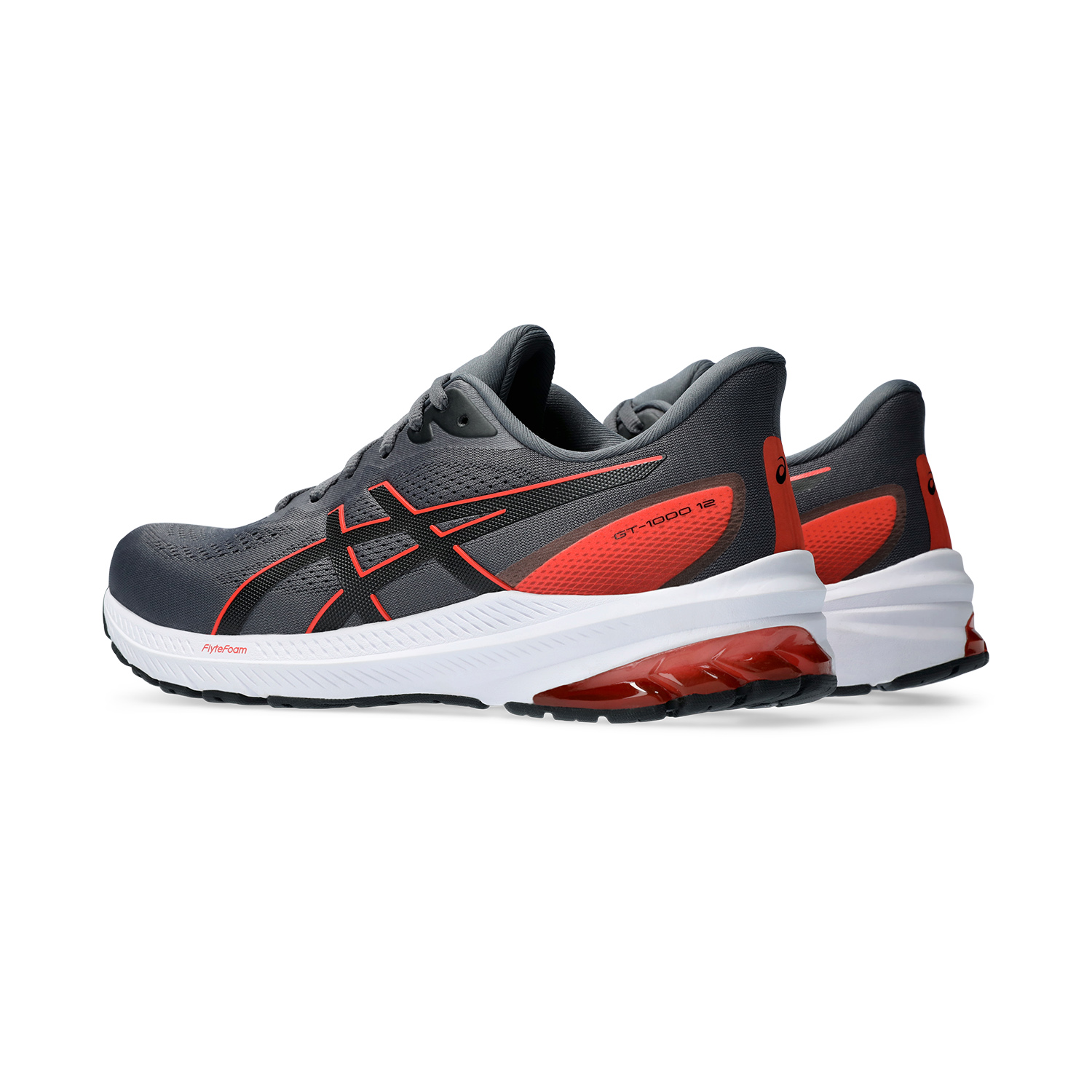 Asics GT 1000 12 - Carrier Grey/True Red