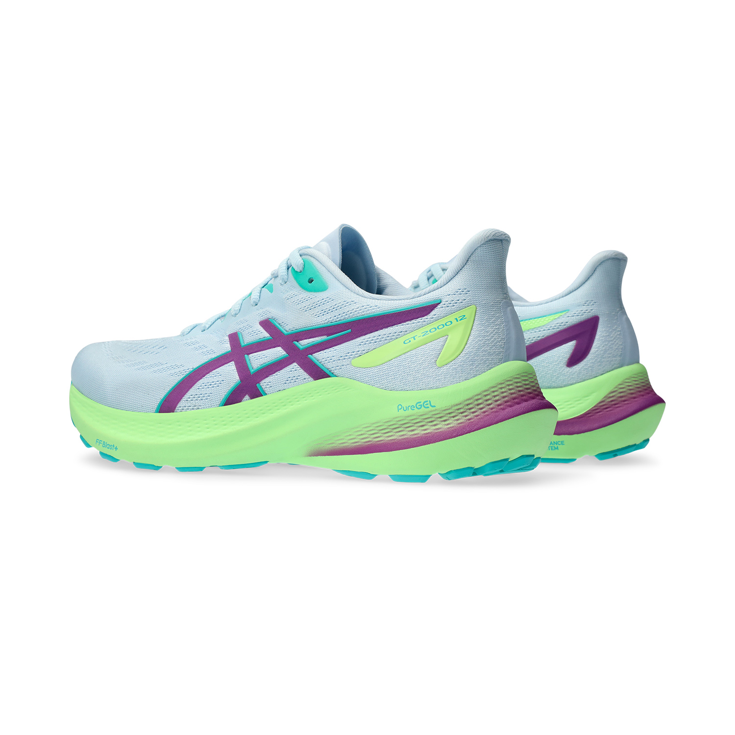 Asics GT 2000 12 Lite Show - Lite Show/Illuminate Green