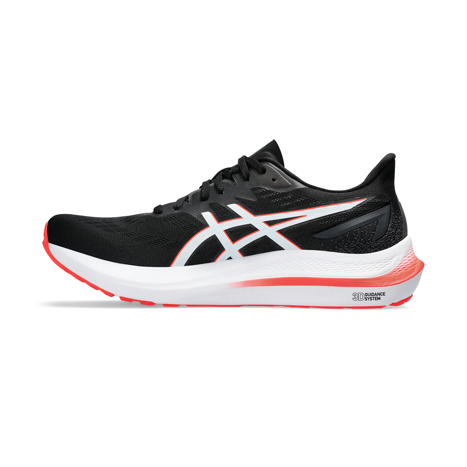 Asics GT 2000 12 - Black/Sunrise Red