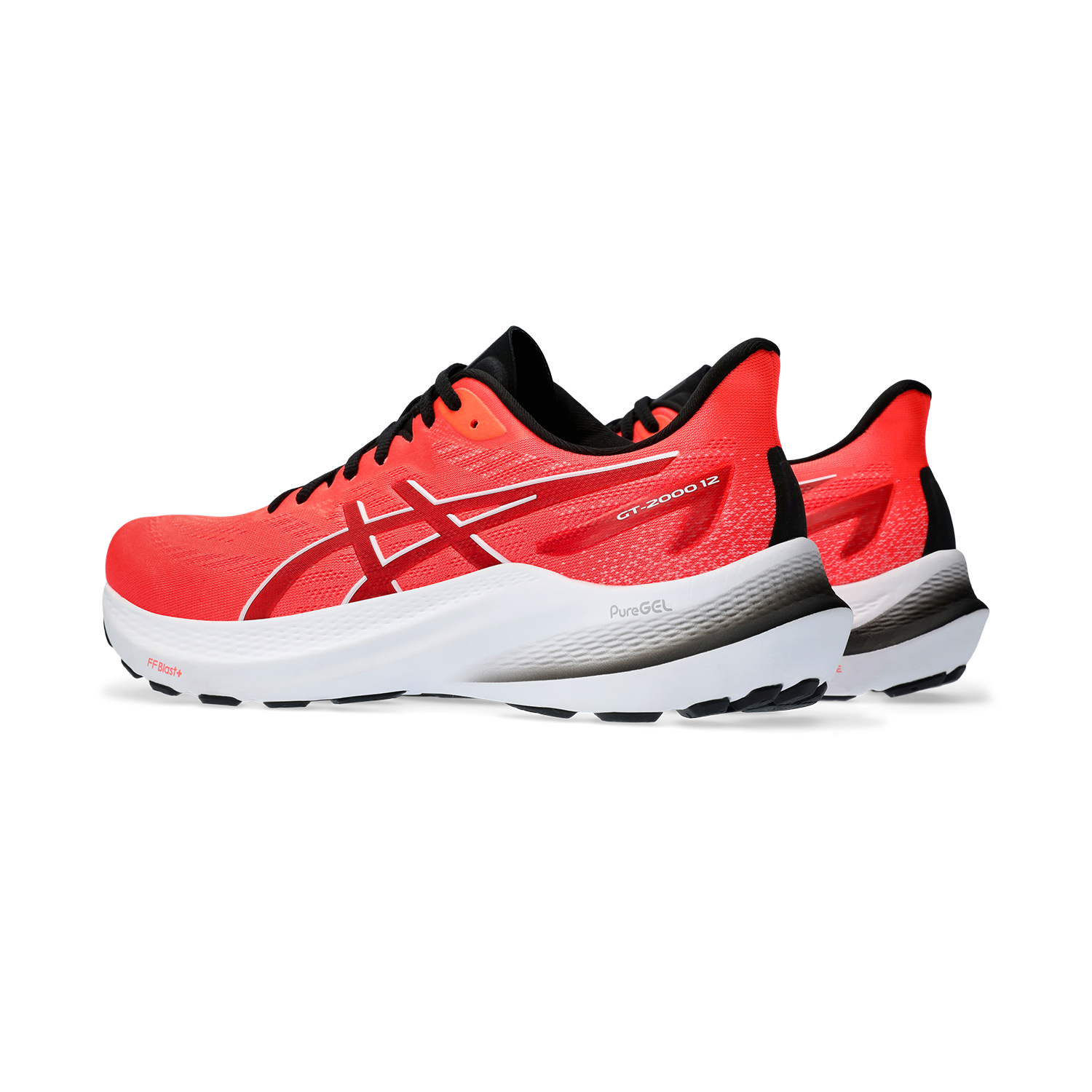 Asics GT 2000 12 - Sunrise Red/White