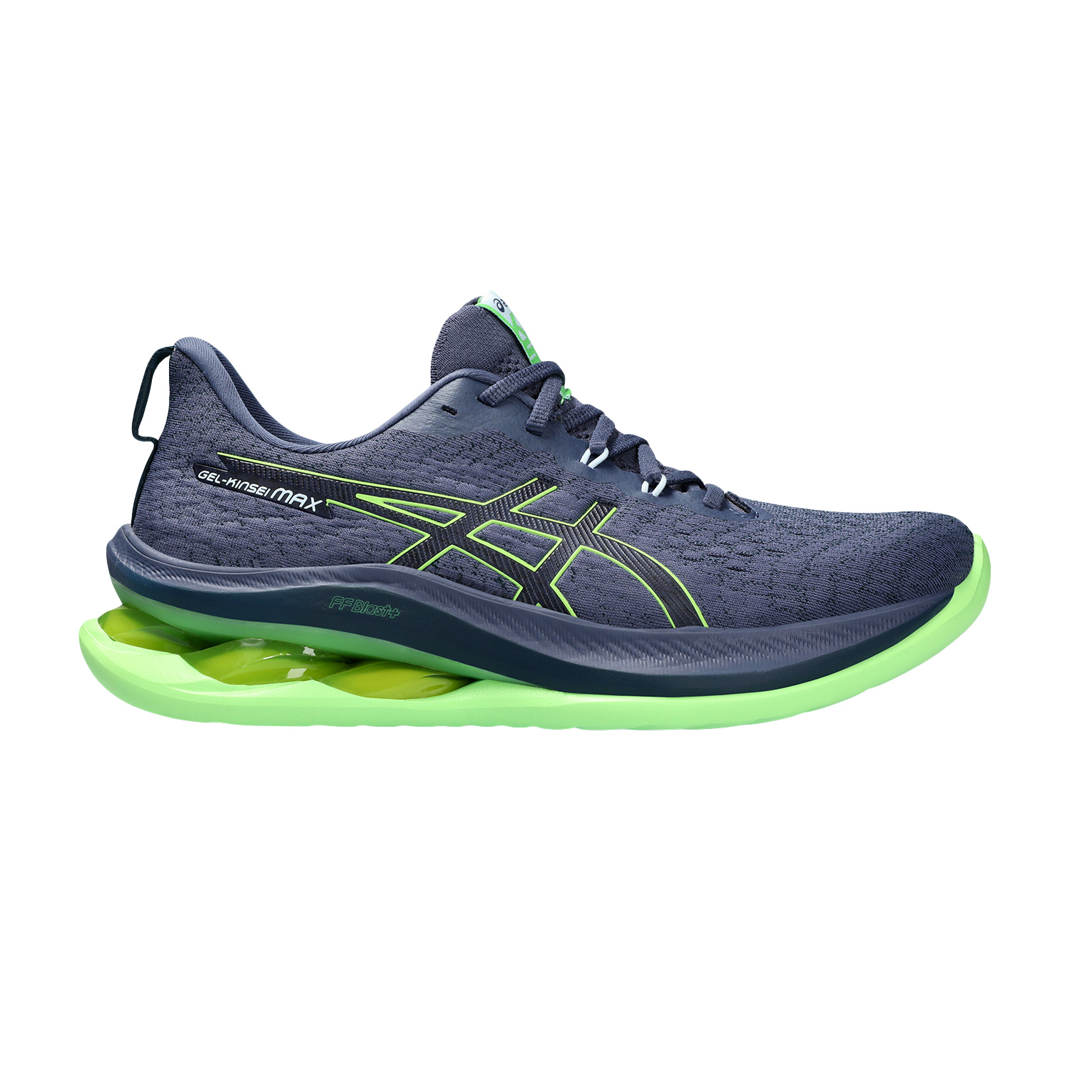 Asics Kinsei Max - Thunder Blue/Electric Lime