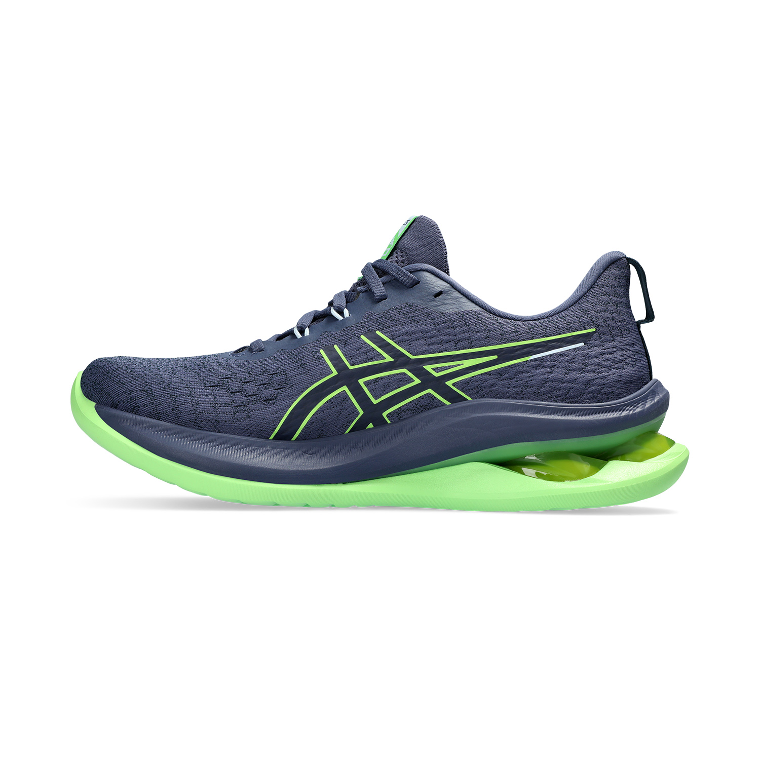 Asics Kinsei Max - Thunder Blue/Electric Lime