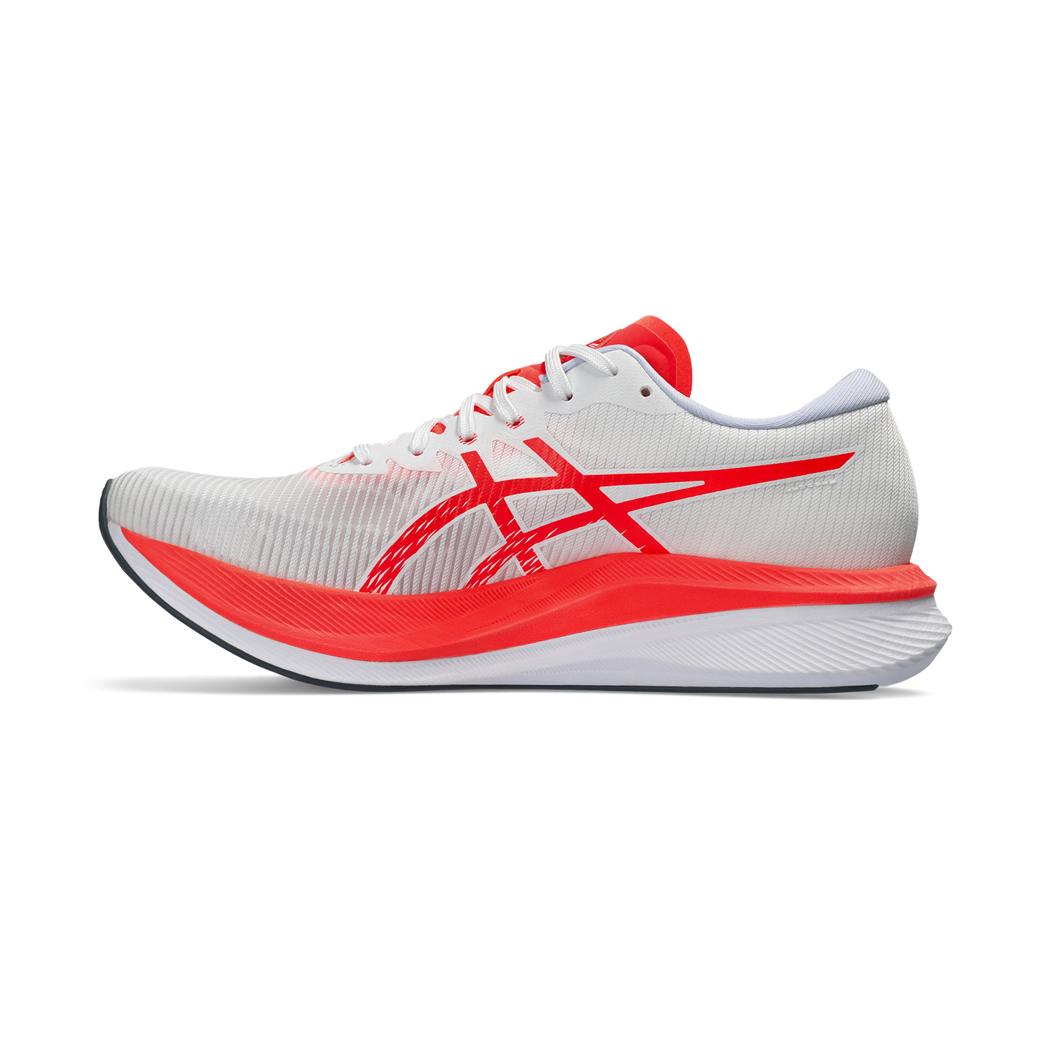 Asics Magic Speed 3 - White/Sunrise Red