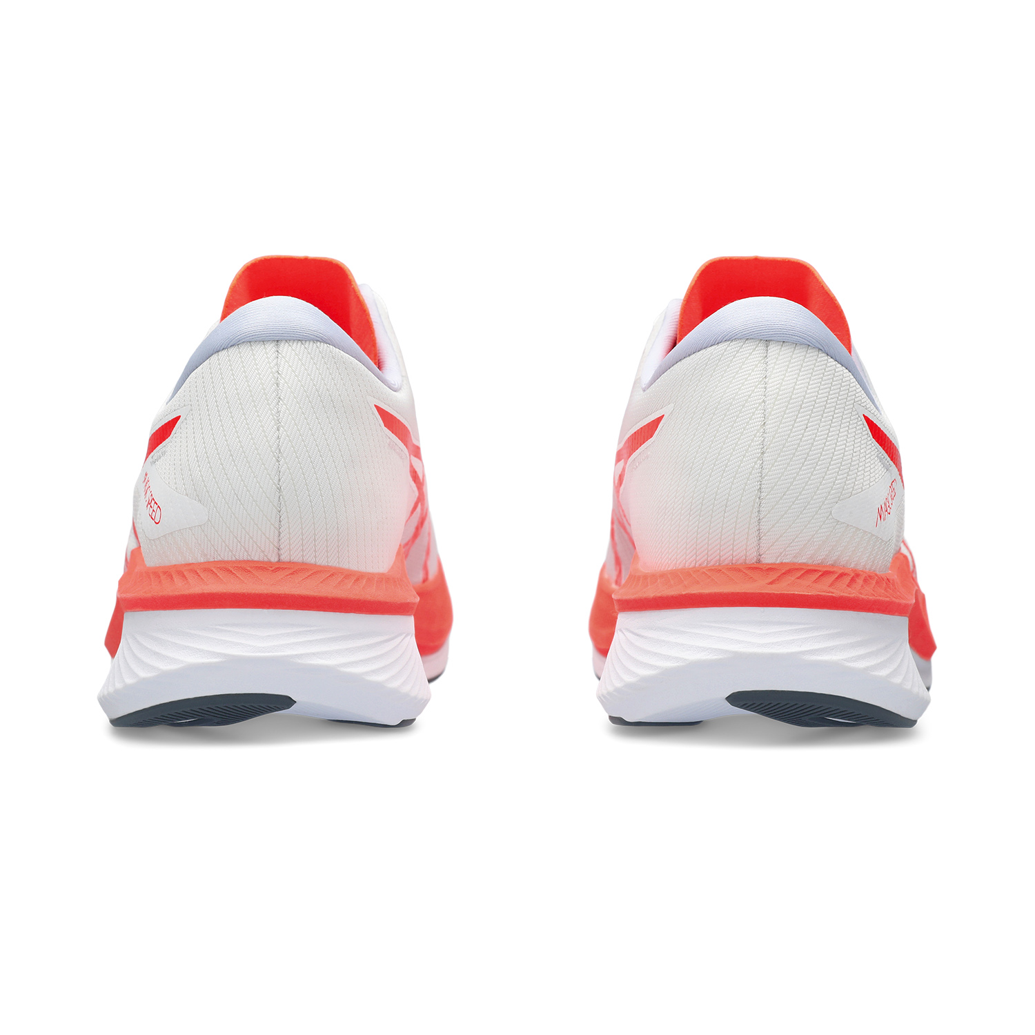 Asics Magic Speed 3 Men's Running Shoes - White/Sunrise Red