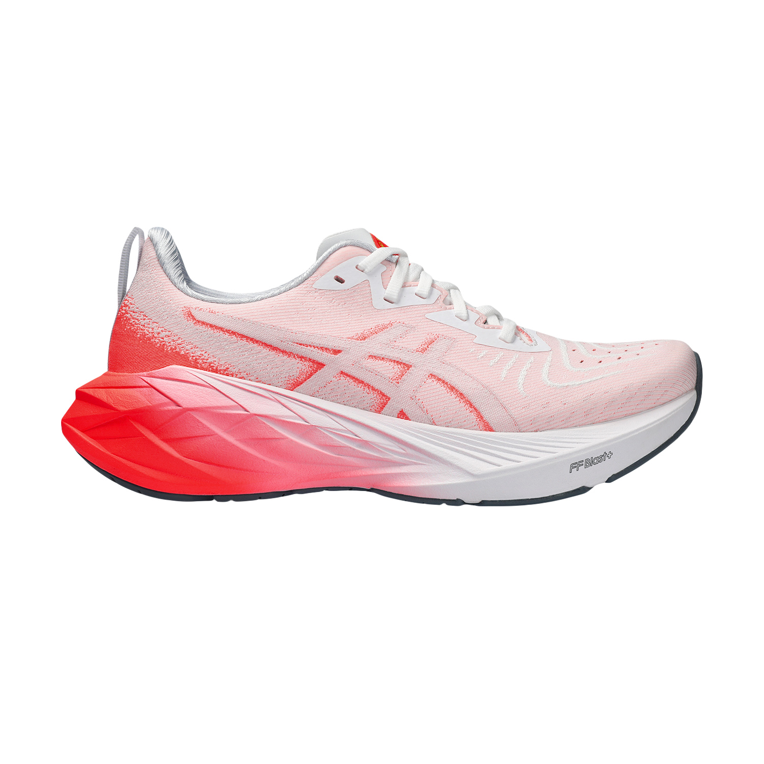 Asics Novablast 4 - White/Sunrise Red