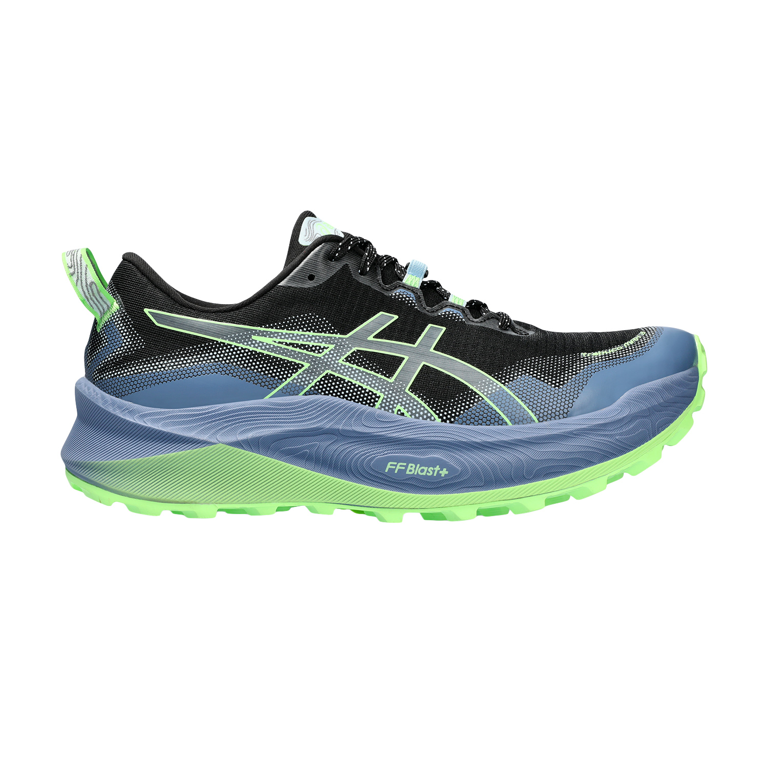 Asics Trabuco Max 3 - Black/Illuminate Green