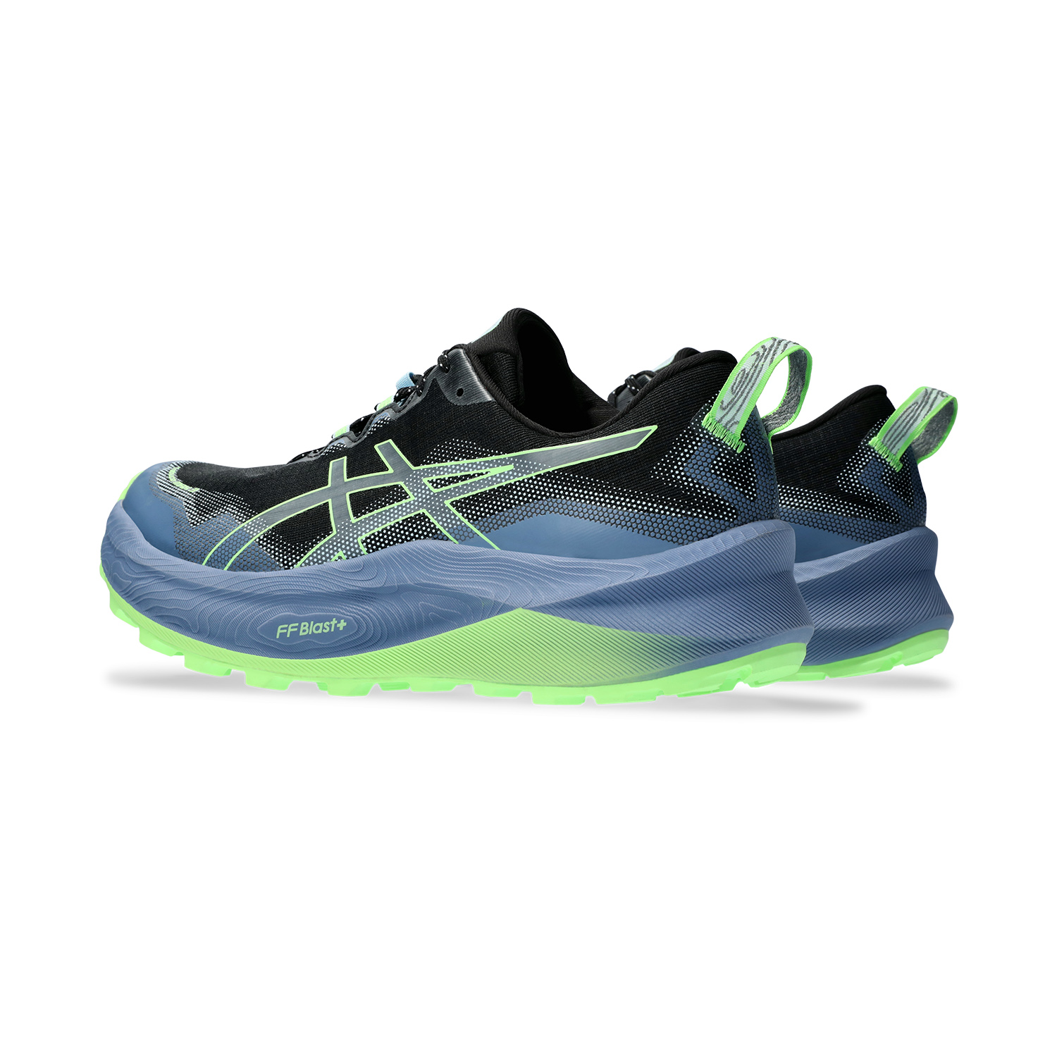 Asics Trabuco Max 3 - Black/Illuminate Green