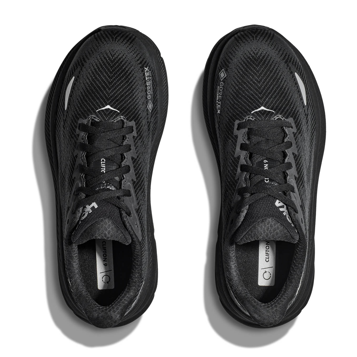 Hoka One One Clifton 9 GTX Men's Running Shoes - Black