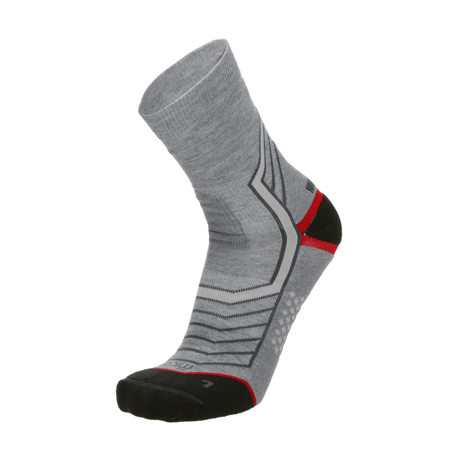 Mico X-Static Odor Zero Socks - Grigio Melange