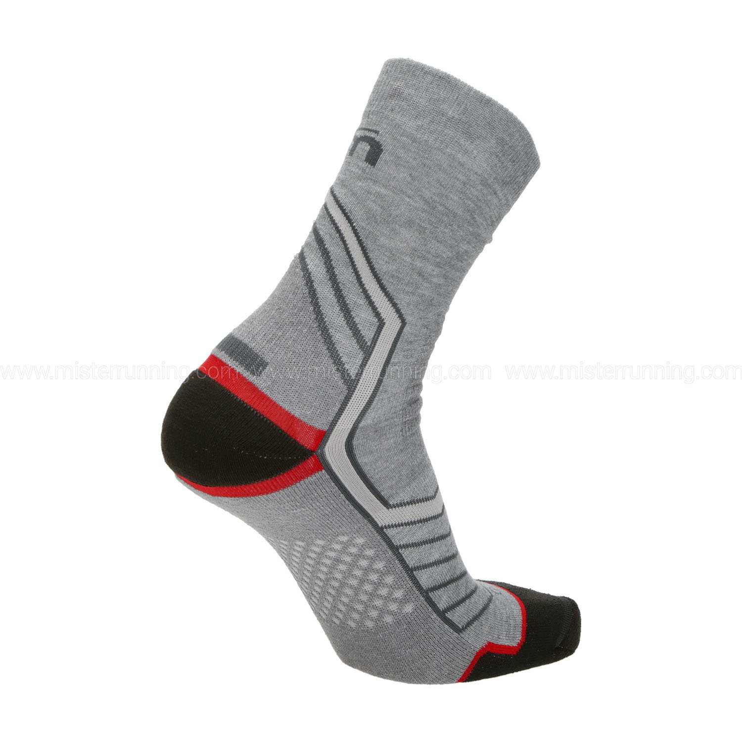 Mico X-Static Odor Zero Calcetines - Grigio Melange