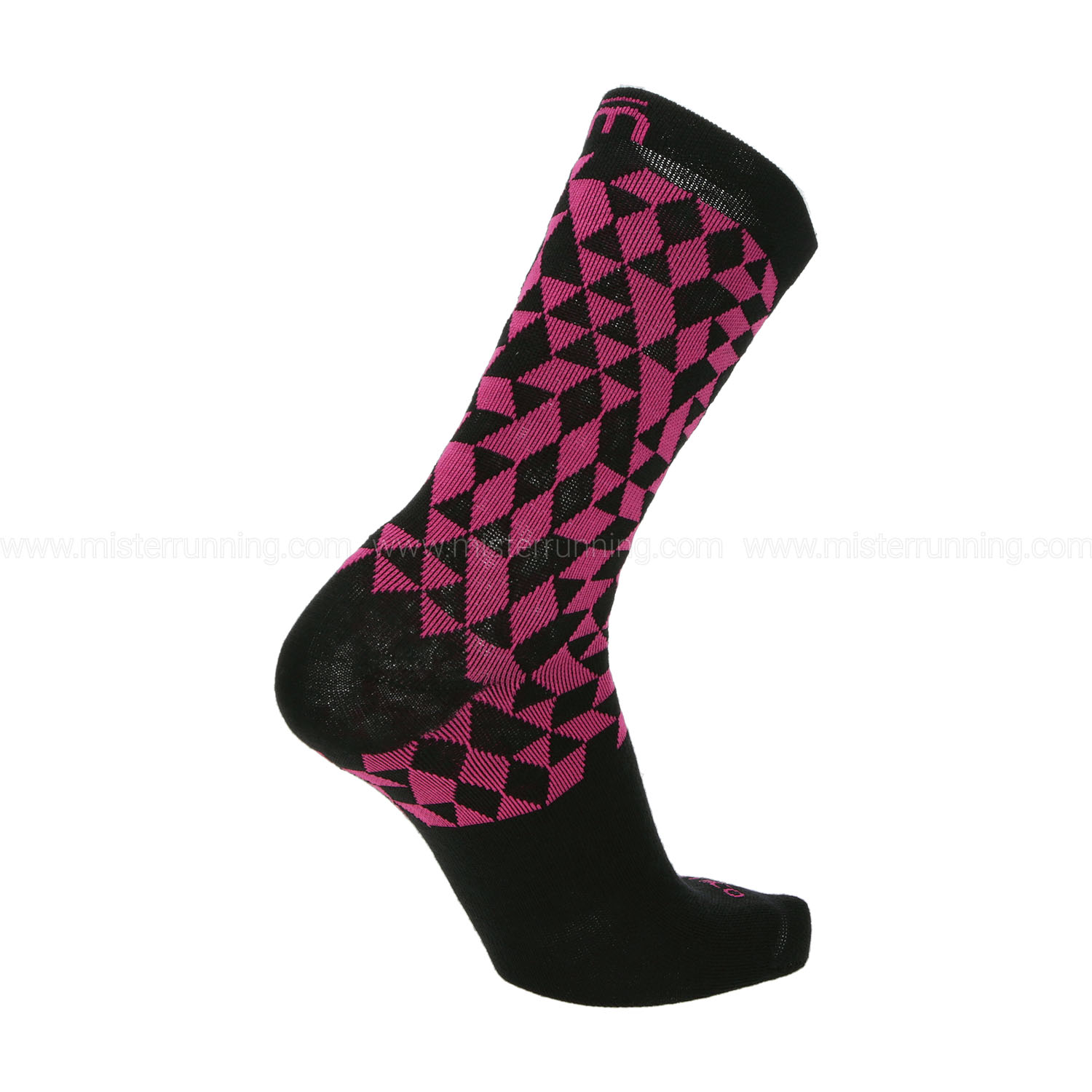 Mico Warm Control Natural Merino Light Weight Calcetines - Nero/Fucsia