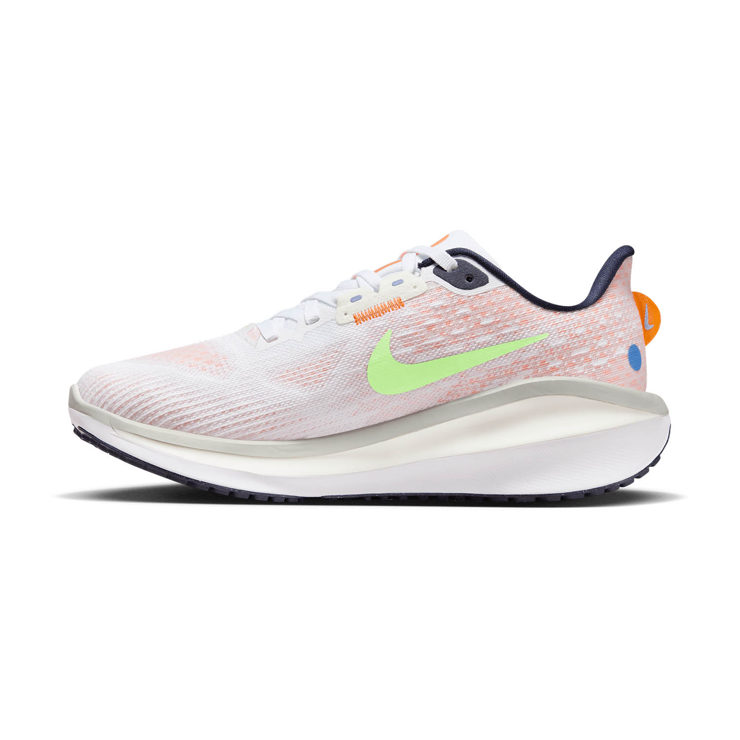 Nike Vomero 17 Women's Running Shoes - White/Lime Blast