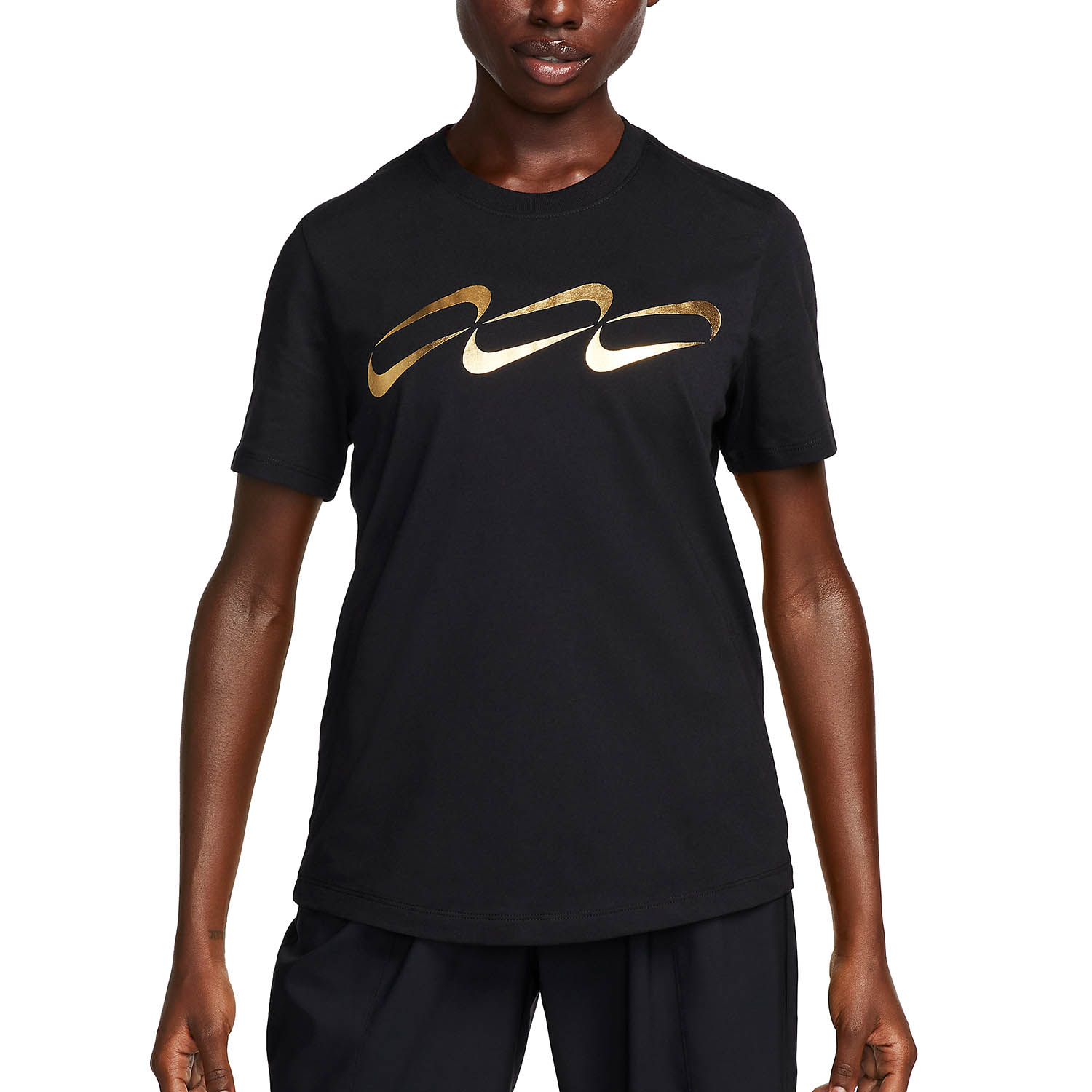 Nike Dri-FIT Crew Camiseta - Black