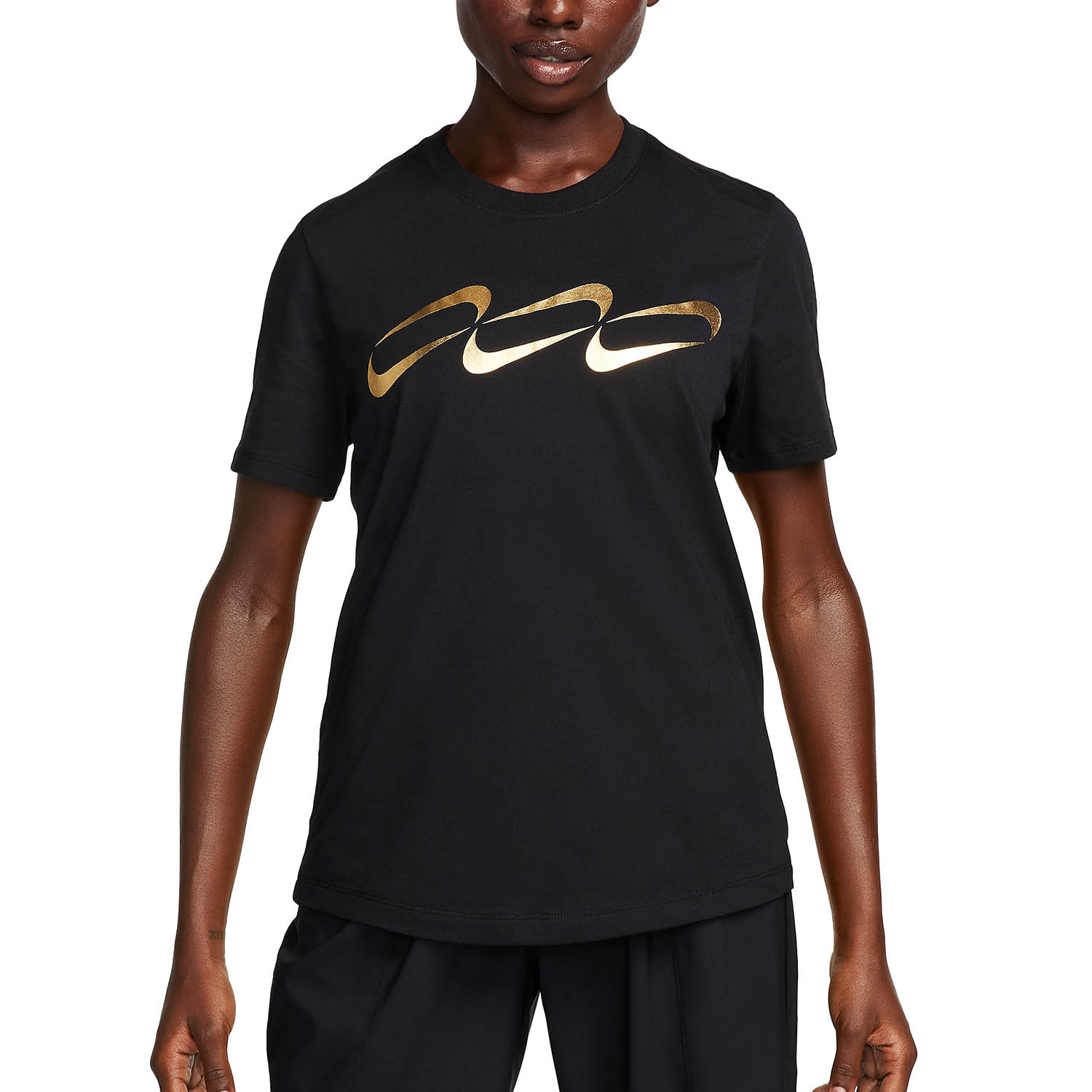 Nike Dri-FIT Crew Maglietta - Black