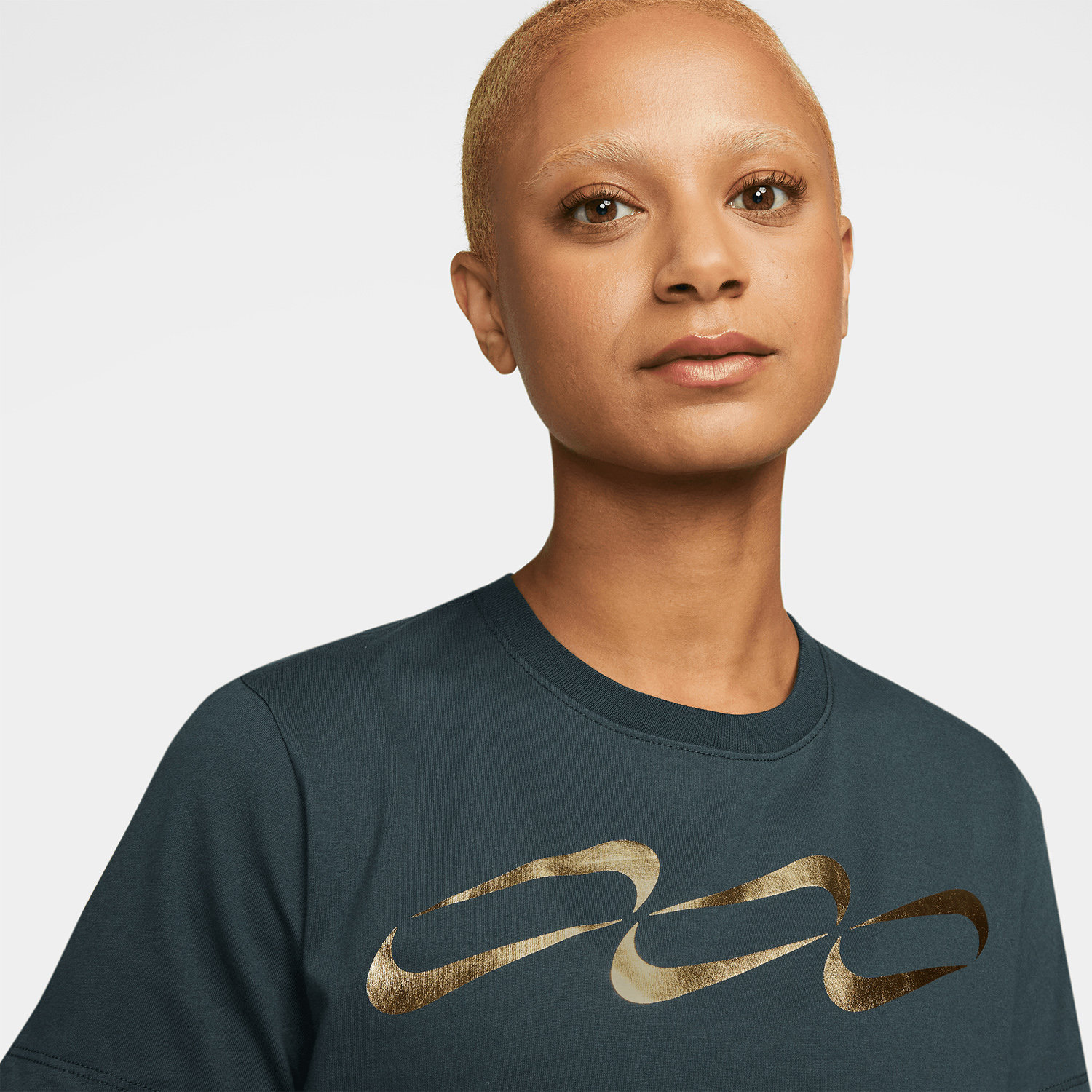 Nike Dri-FIT Crew Camiseta - Deep Jungle