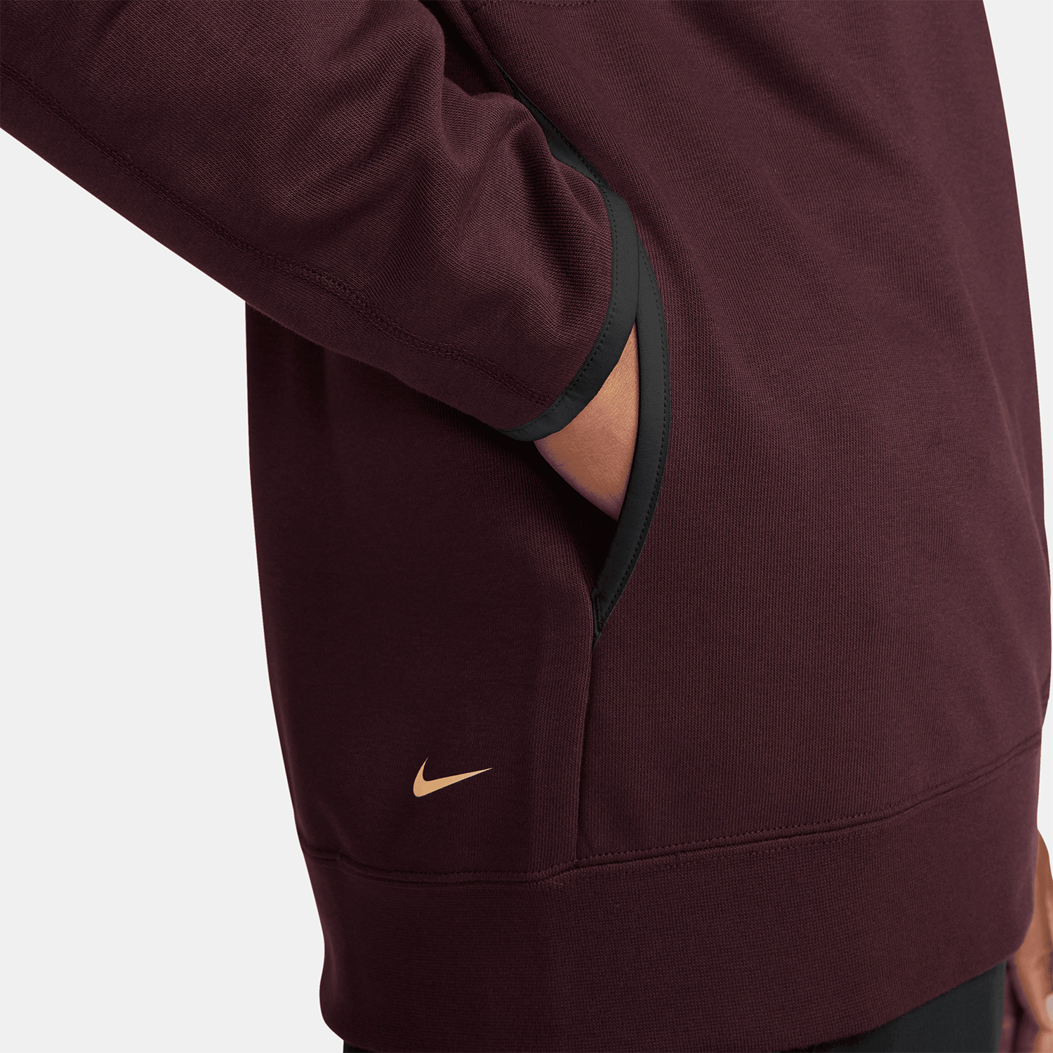 Nike Dri-FIT Off Road Hoodie - Night Maroon/Black/Melon Tint