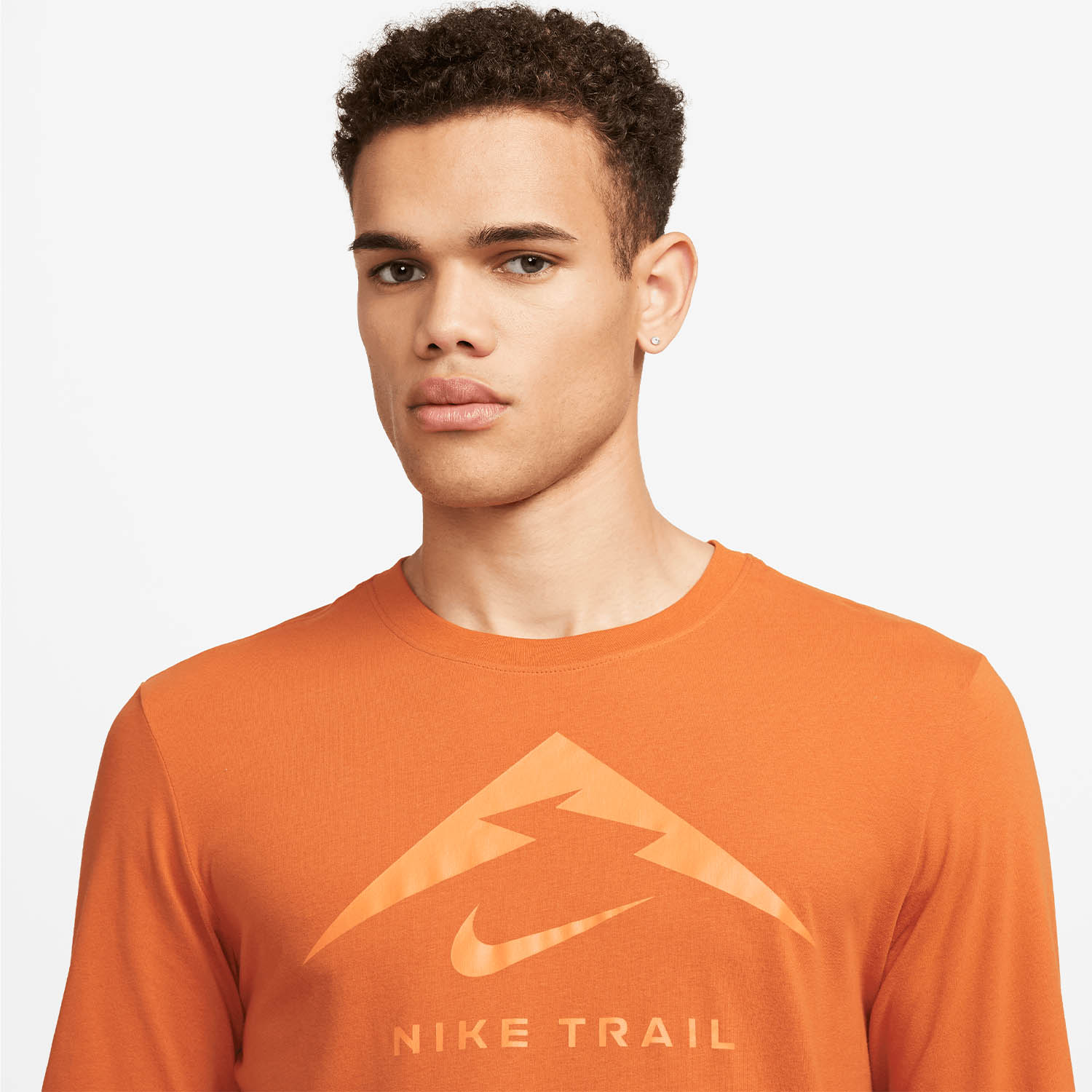 Nike Dri-FIT Trail Maglia - Campfire Orange