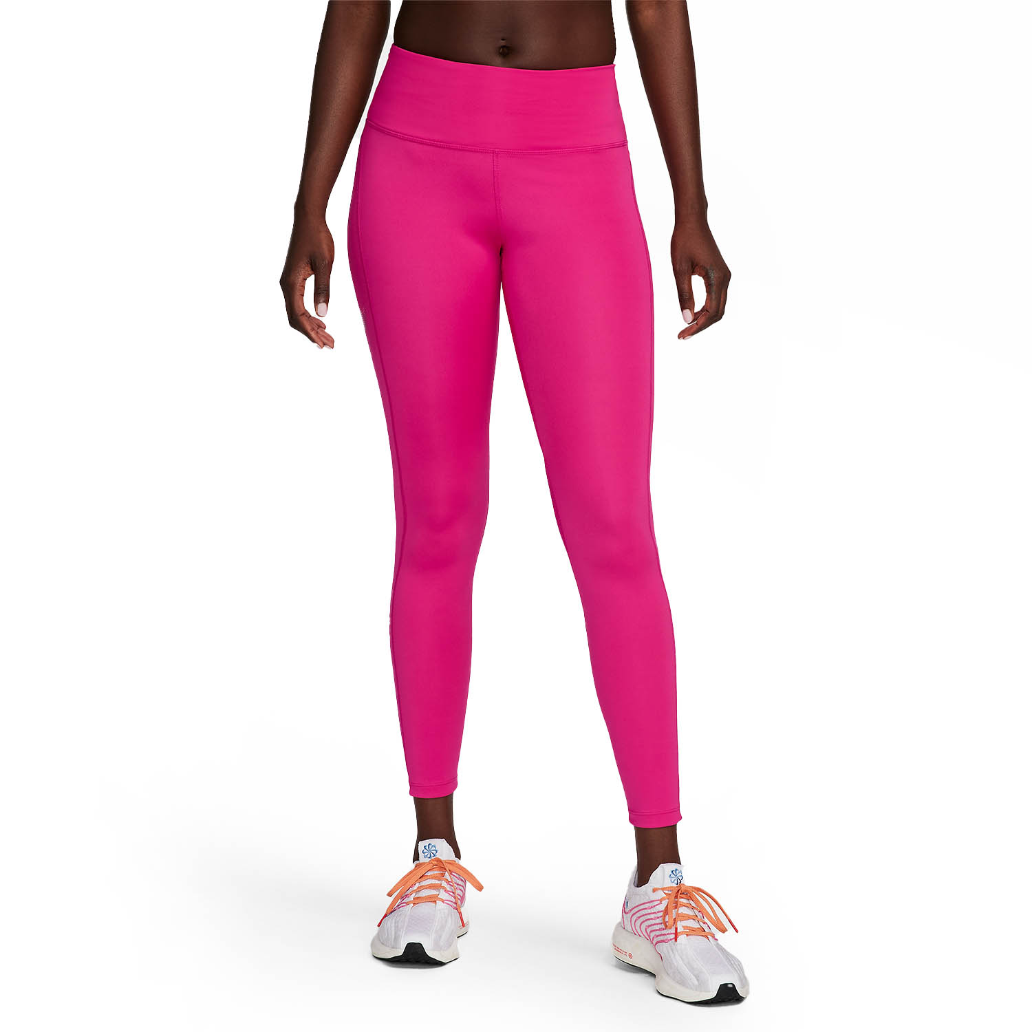 Nike Fast Swoosh 7/8 Tights - Fireberry/Purple Ink