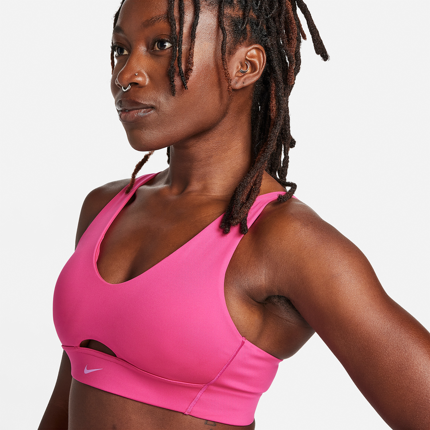 Nike Dri-FIT Indy Sports Bra - Fireberry/Rush Fuchsia