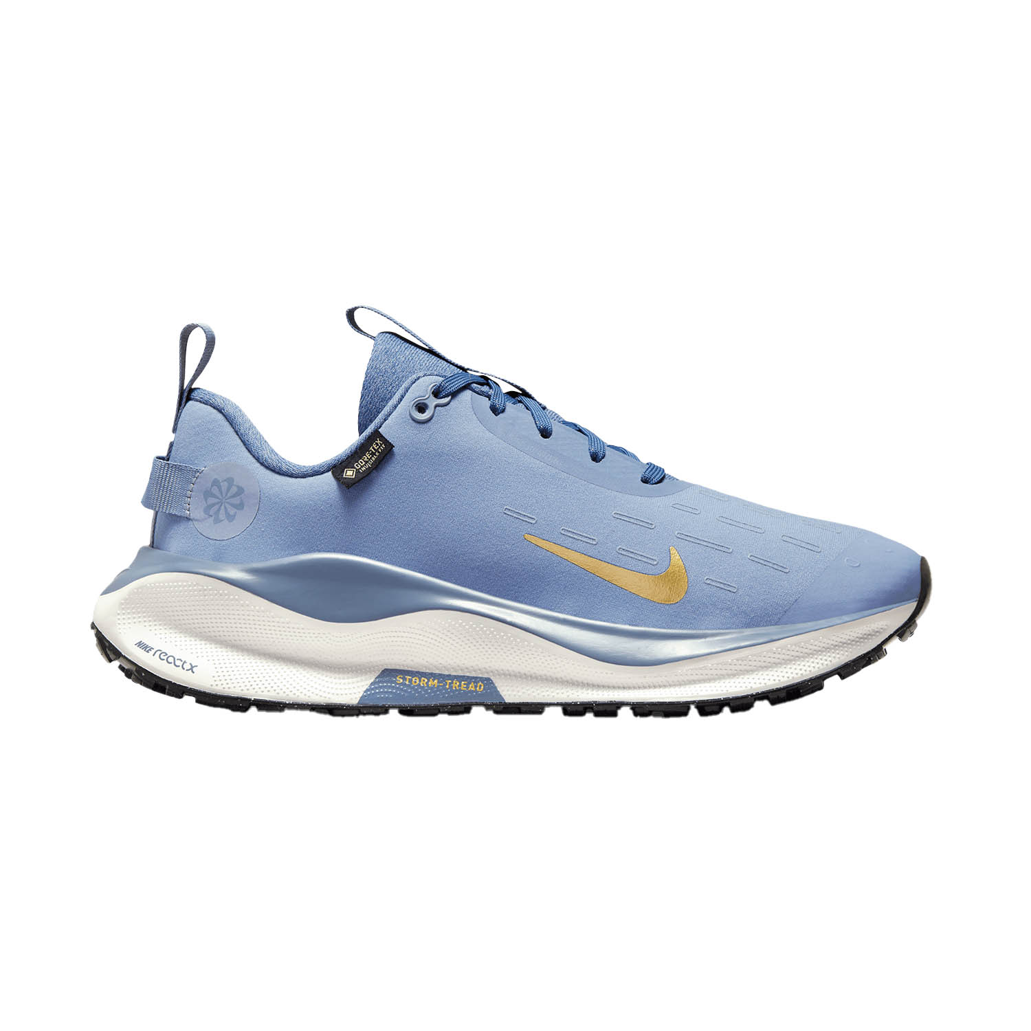 Nike InfinityRN 4 GTX - Ashen Slate/Metallic Gold/Diffused Blue