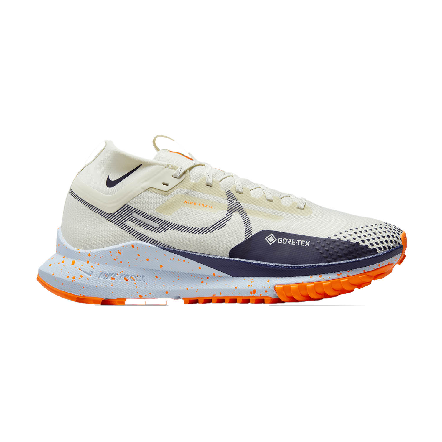 Nike React Pegasus Trail 4 GTX - Sea Glass/Purple Ink/Total Orange