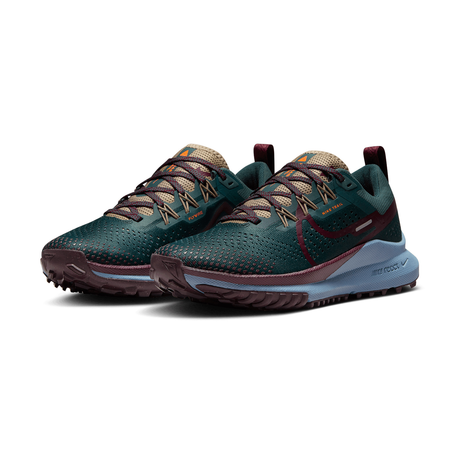 Nike React Pegasus Trail 4 - Deep Jungle/Night Maroon/Khaki