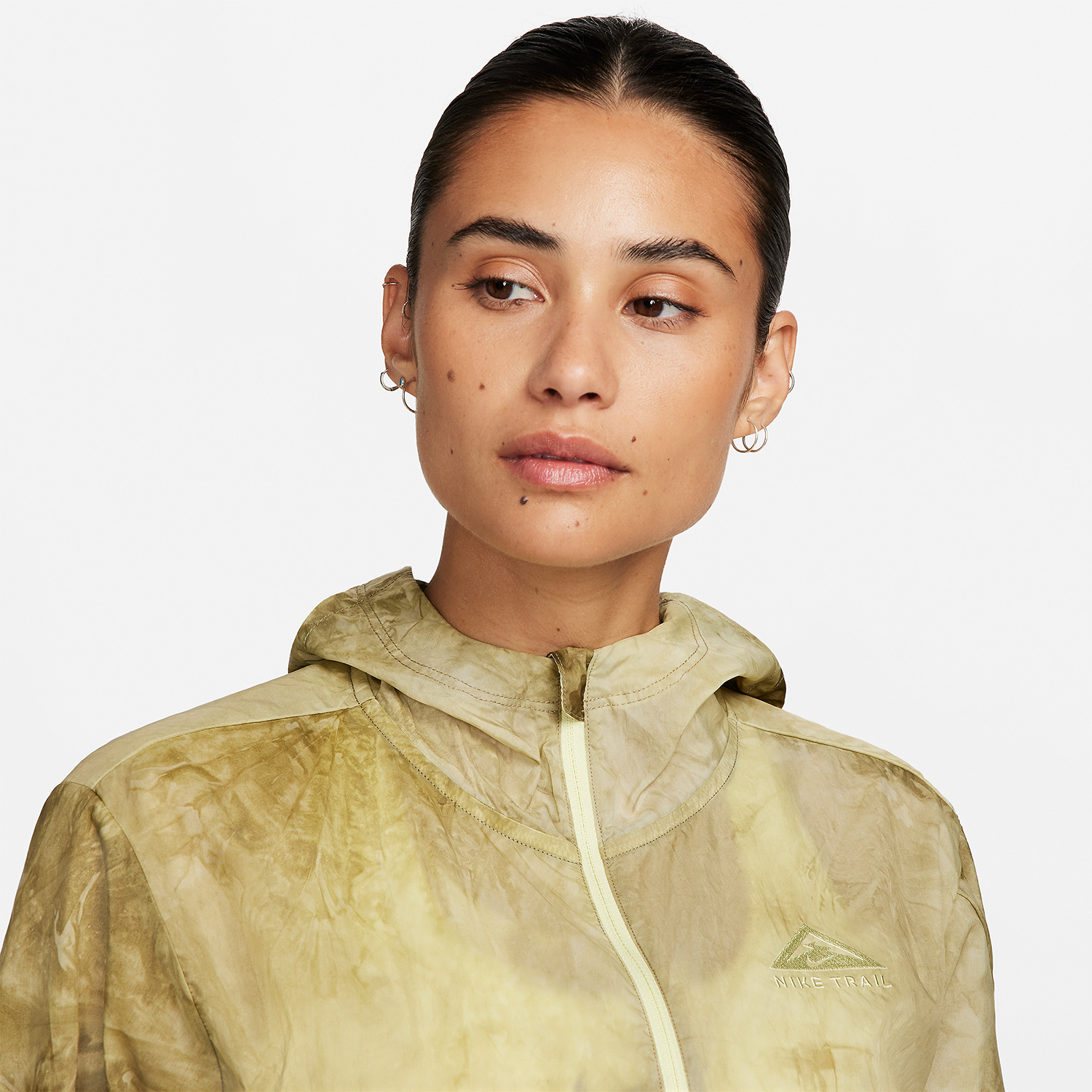 Nike Repel Jacket - Neutral Olive/Luminous Green