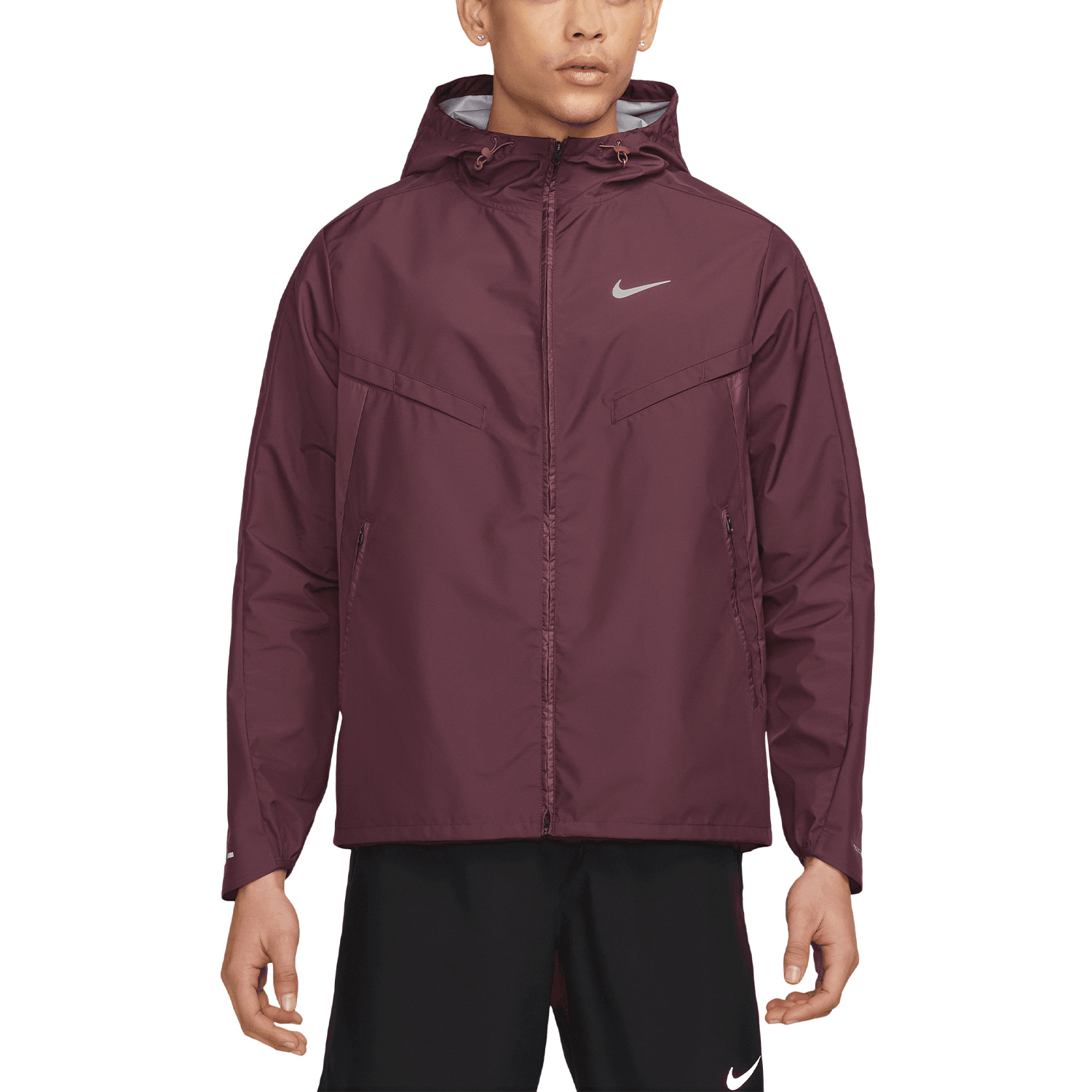 Nike Pro Dri Fit Full Zip Sportswear Jacket BV5568 681 Maroon Size  M_L_XL_2XL