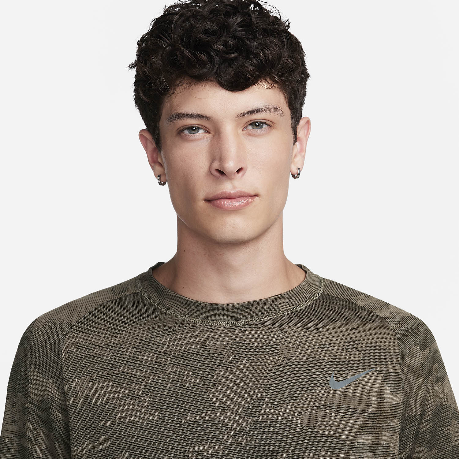 Nike Therma-FIT ADV Run Division Camisa - Medium Olive