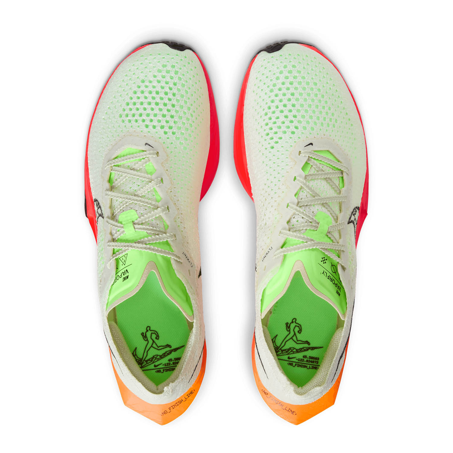 Nike ZoomX Vaporfly Next% 3 - Sea Glass/Black/Sundial/Bright Crimson