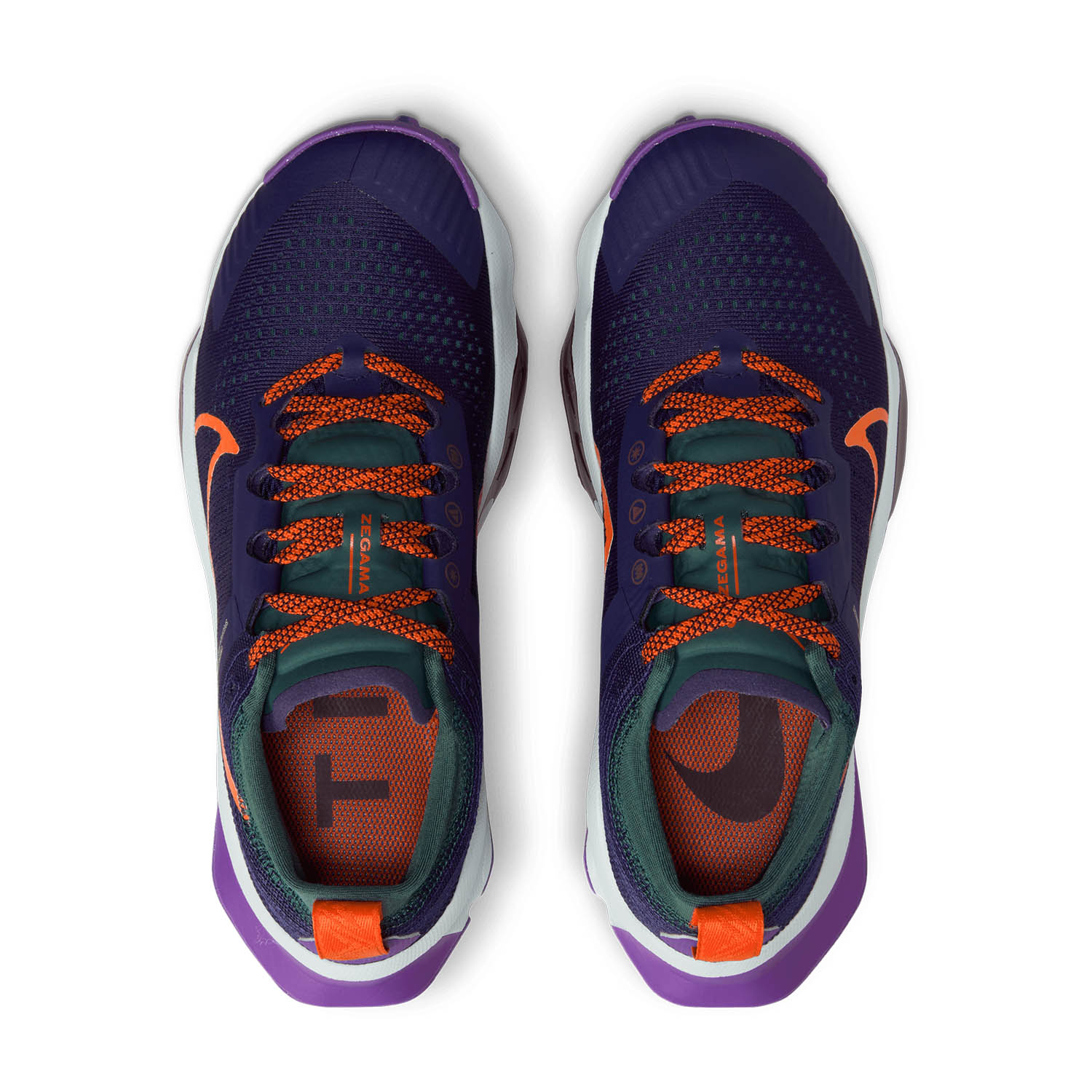 Nike ZoomX Zegama Trail - Purple Ink/Safety Orange/Deep Jungle