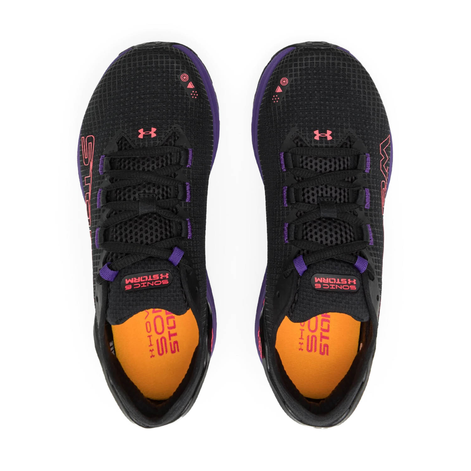 Under Armour HOVR Sonic 6 Storm - Black/Metro Purple