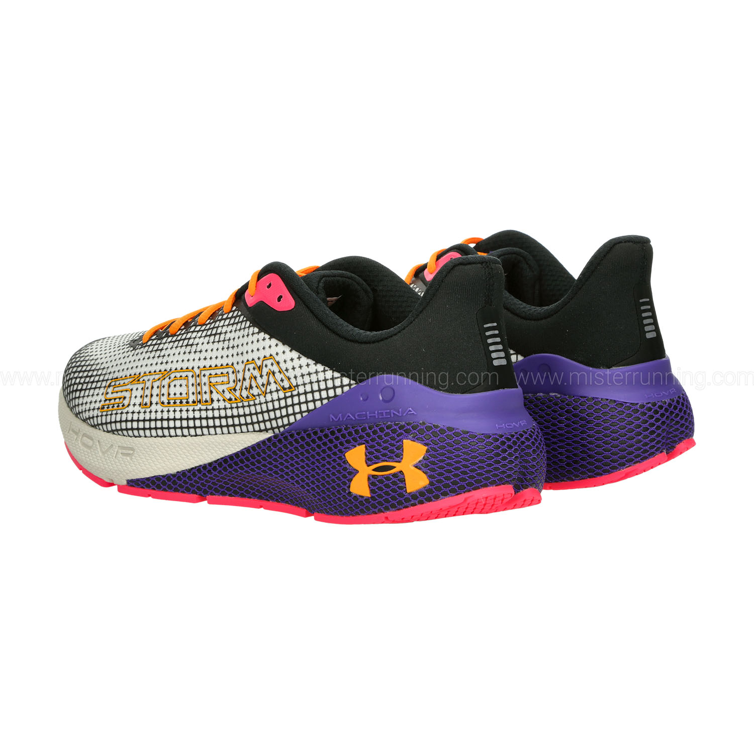 Under Armour HOVR Machina Storm - Black/Pink Shock