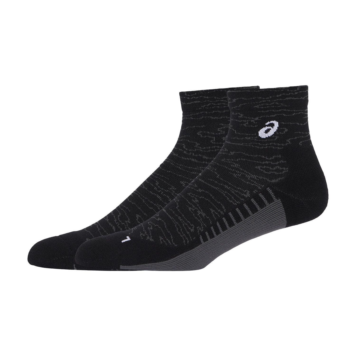 Asics Performance Quarter Socks - Black/Brilliant White