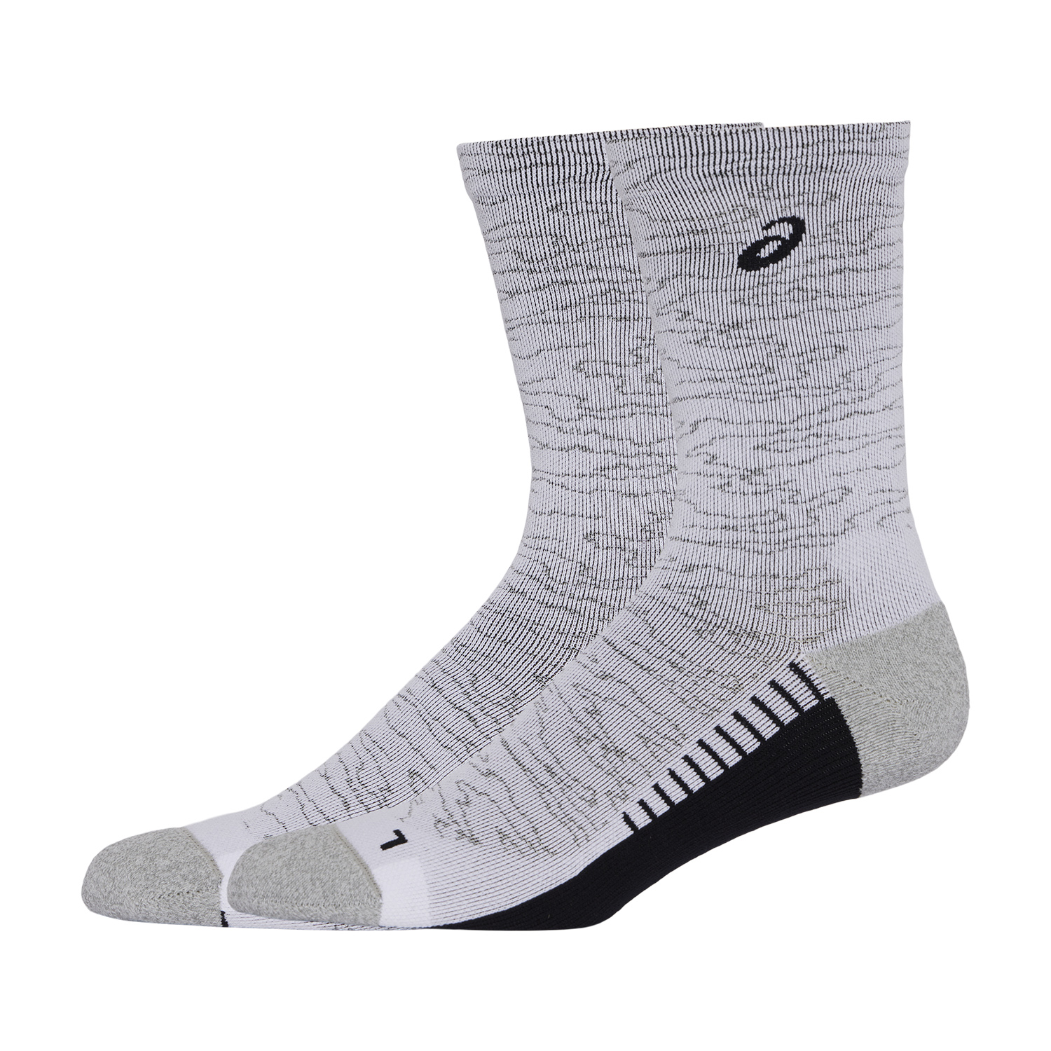 Asics Cushioned Performance Socks - Performance Black/Brilliant White