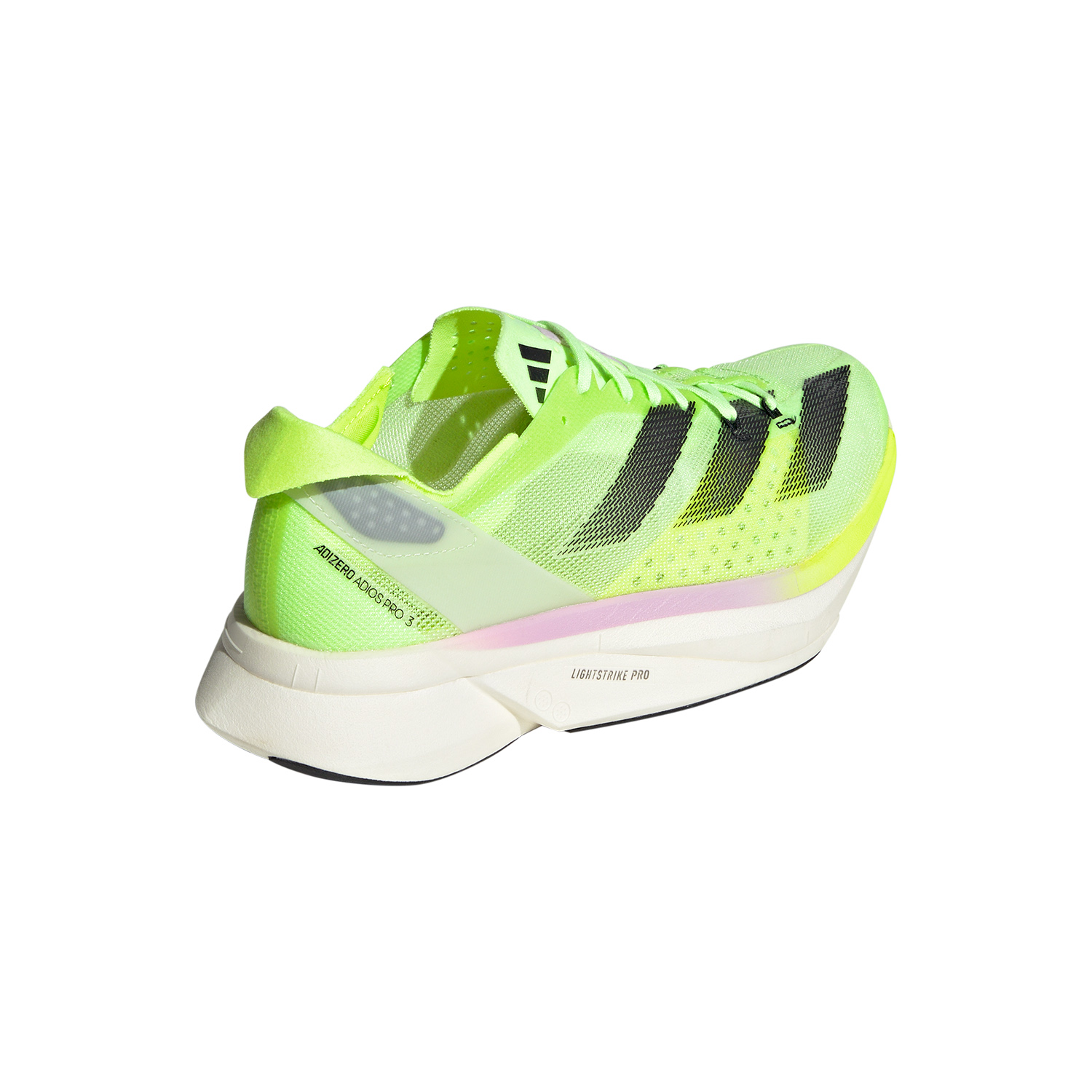 adidas Adizero Adios Pro 3 - Aurora Black/Zero Metalic/Lucid Lemon