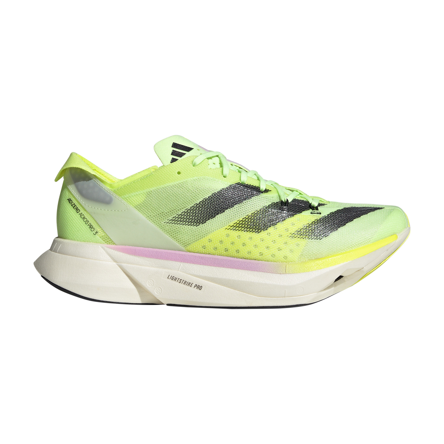 adidas adizero Adios Pro 3 - Green Spark/Aurora Metallic/Lucid Lemon