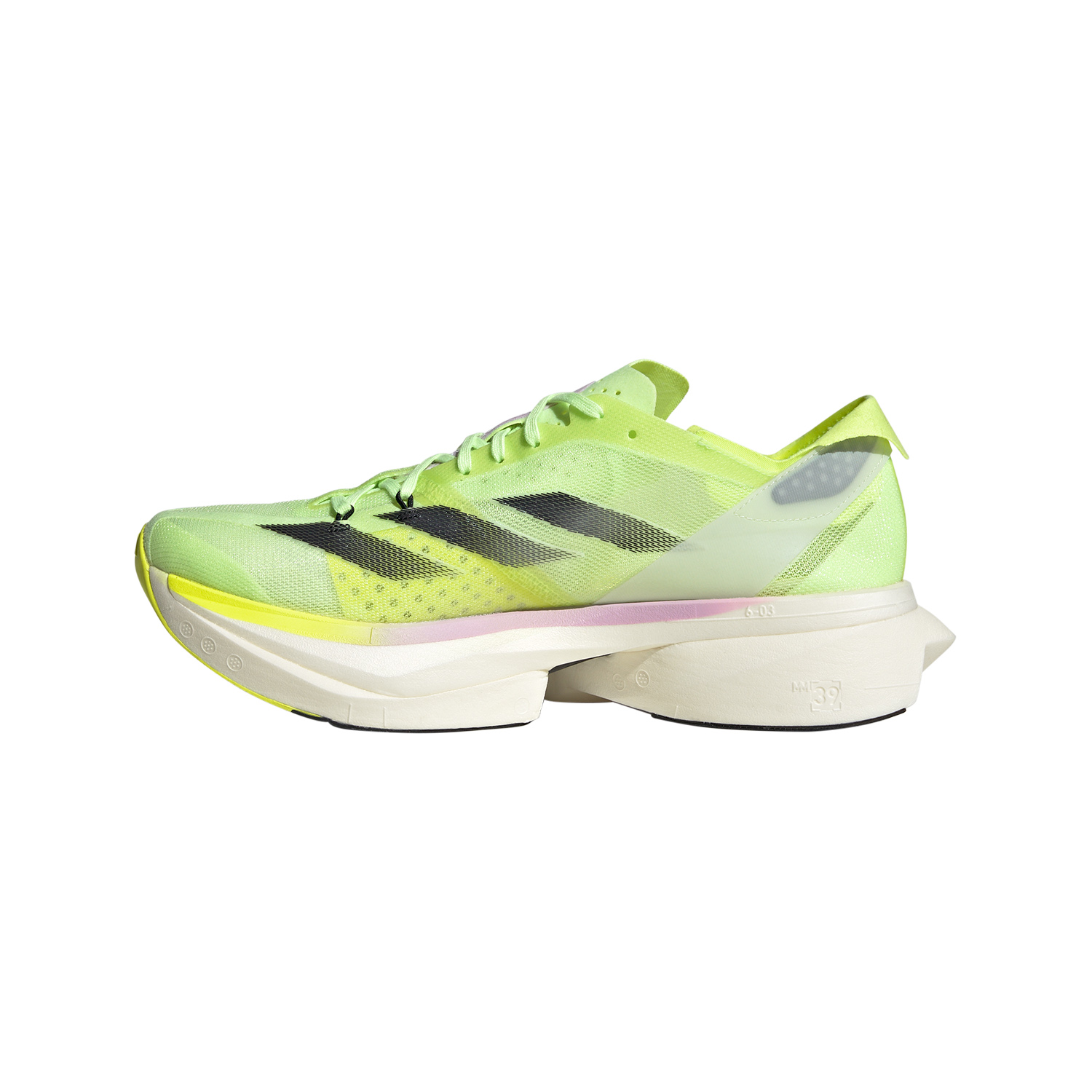 adidas adizero Adios Pro 3 - Green Spark/Aurora Metallic/Lucid Lemon