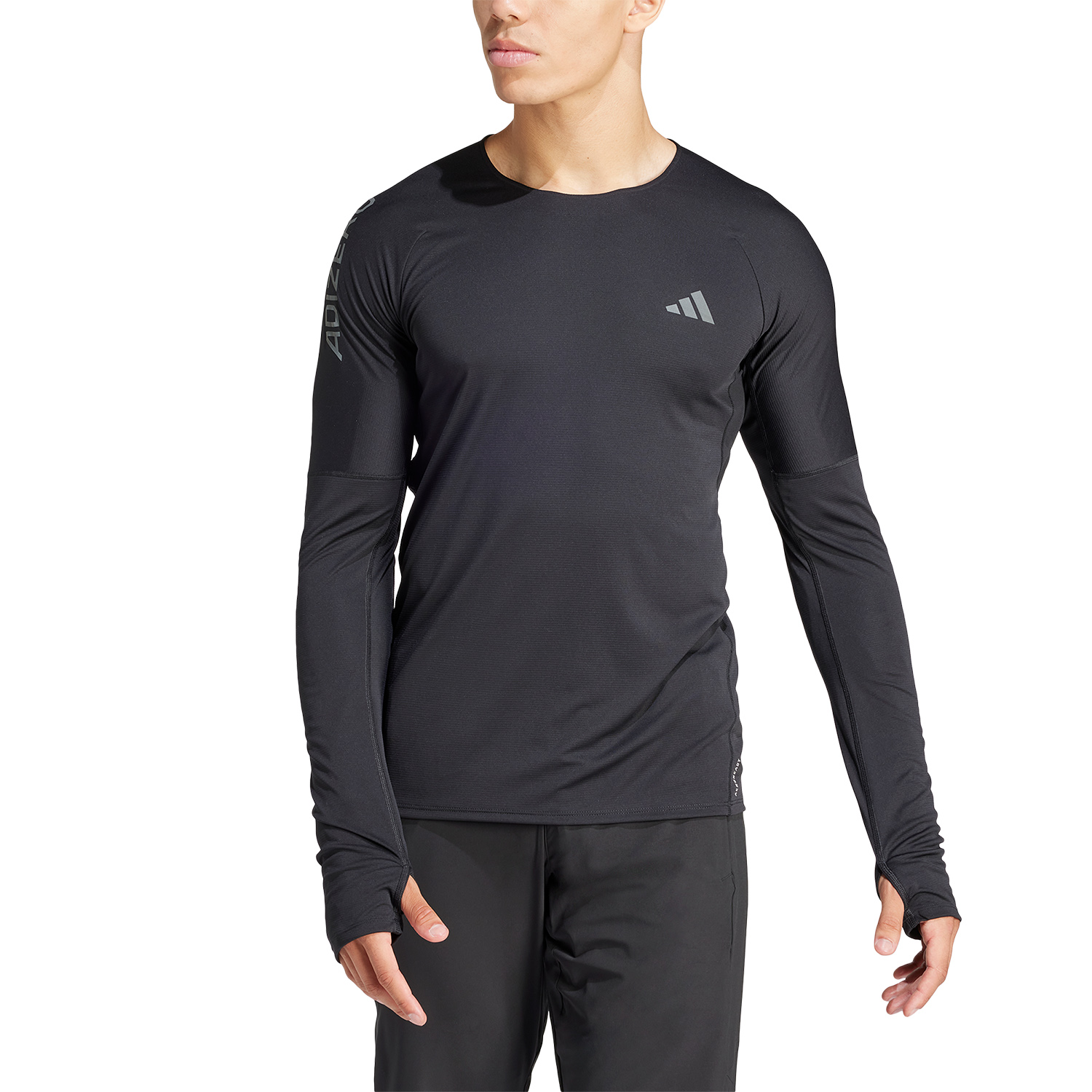 adidas adizero AEROREADY Men's Running Shirt Black