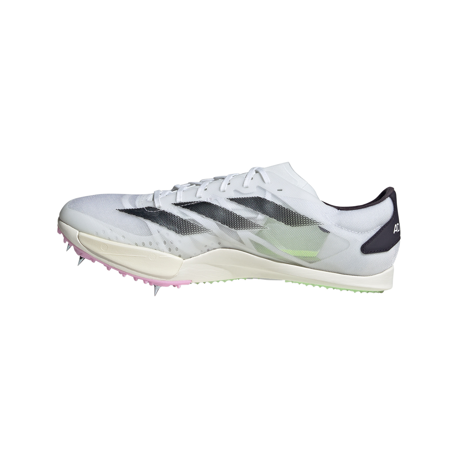 adidas adizero Ambition - Cloud White/Core Black/Green Spark