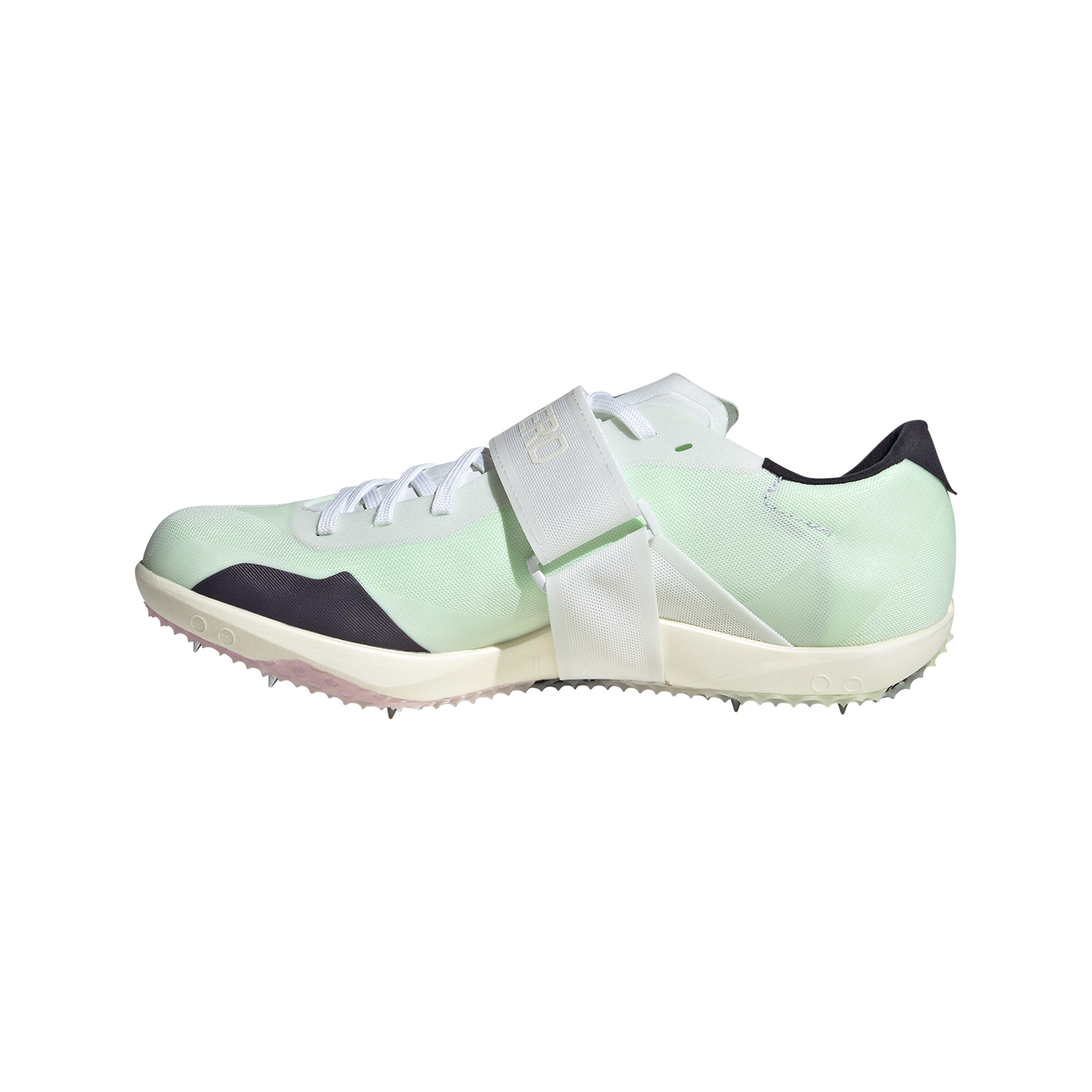 adidas adizero High Jump - Cloud White/Core Black/Green Spark